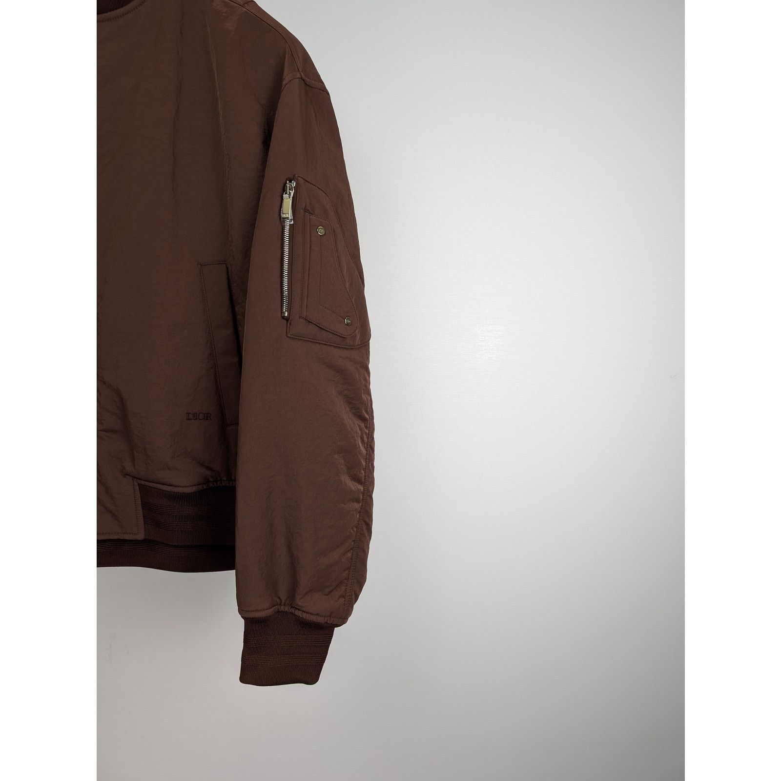 Dior × Travis Scott o1rshd1 Cactus Jack Embroidered Bomber Jacket in Bordeaux Size US M / EU 48-50 / 2 - 5 Thumbnail