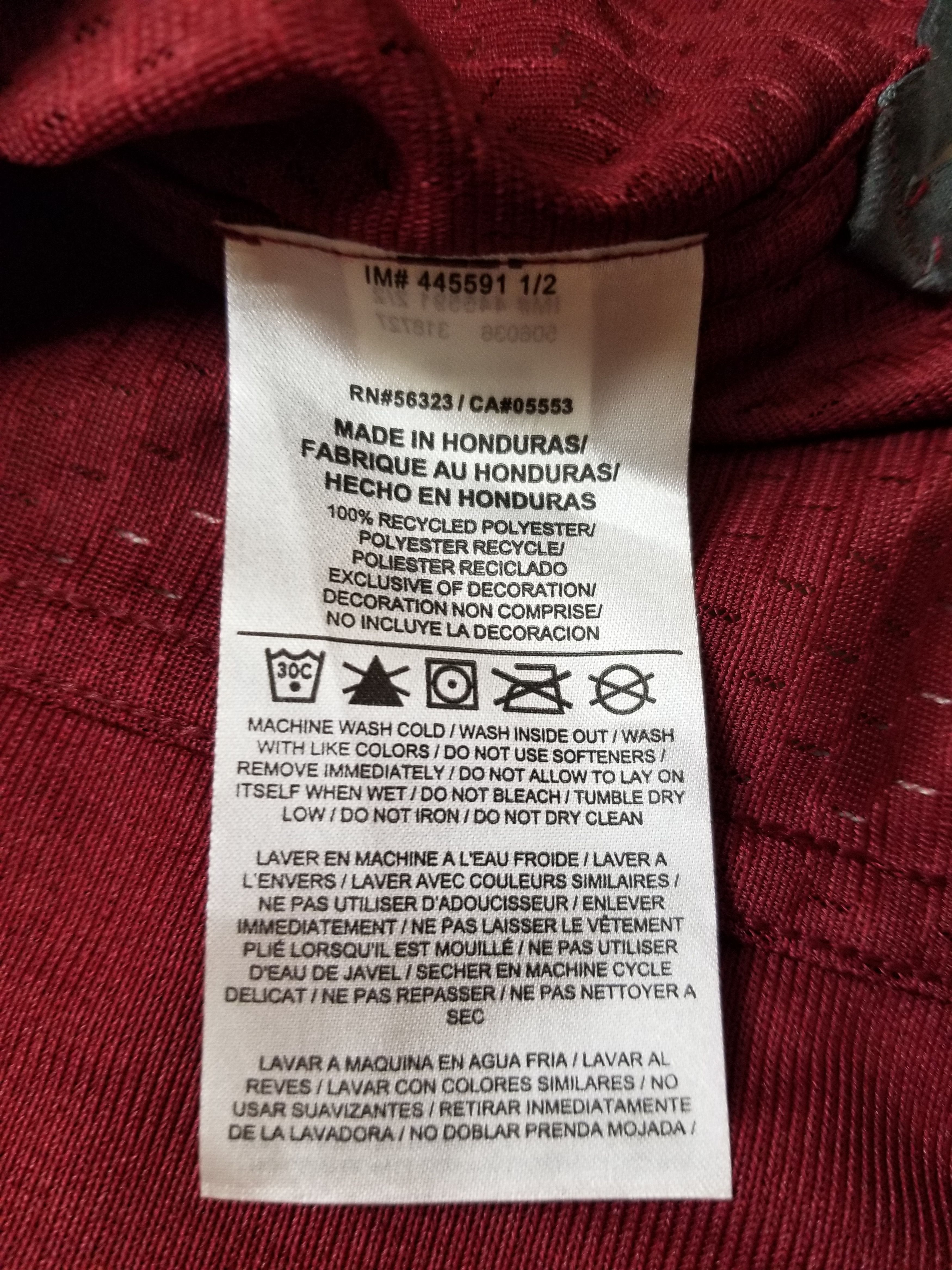 Nike Nike Washington Redskins Swearinger #36 Burgundy NFL Jersey Size US XL / EU 56 / 4 - 17 Thumbnail