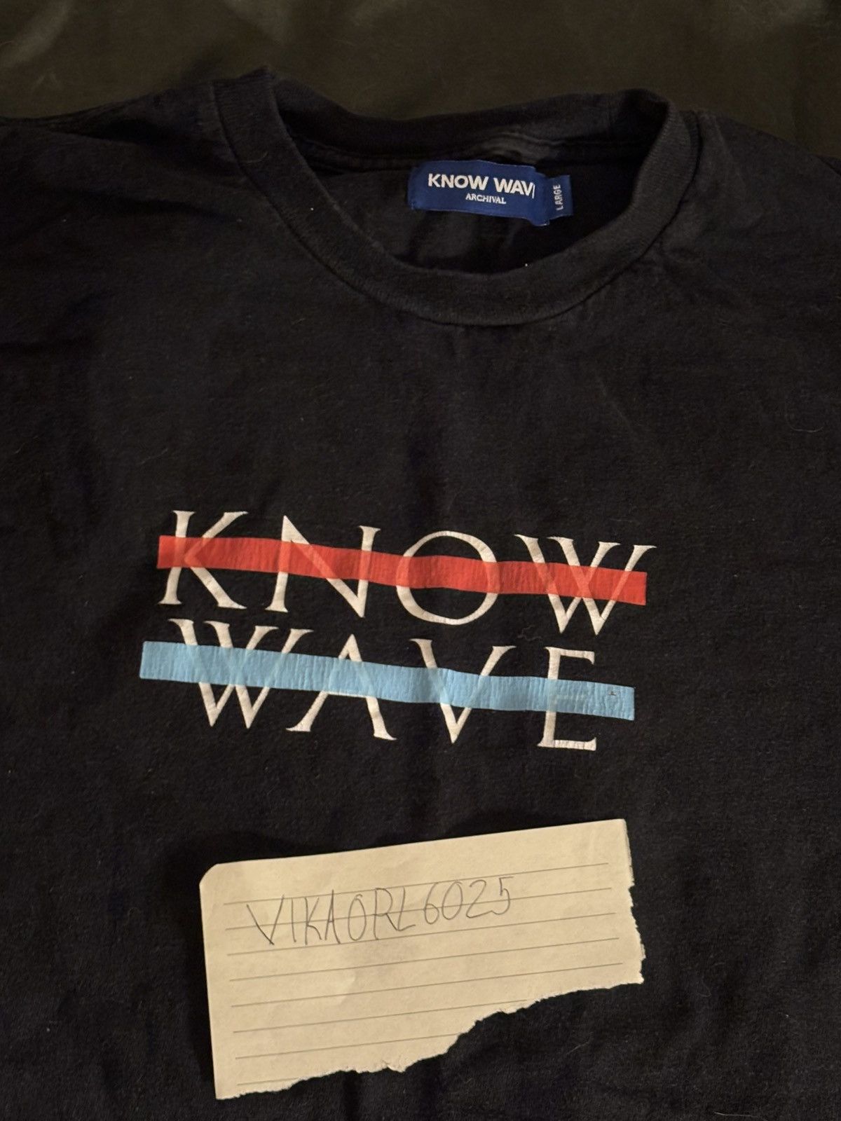 Know Wave KNOW WAVE T SHIRT Size US L / EU 52-54 / 3 - 2 Thumbnail