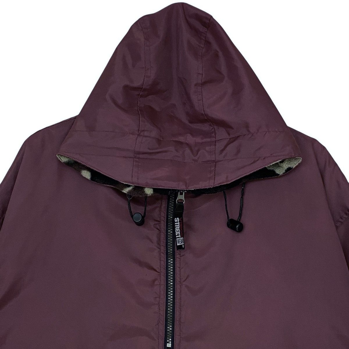 Vintage × Vision Streetwear Vintage Brand Street Wear Hoodie Anorak Jacket 1990s Size US XL / EU 56 / 4 - 7 Thumbnail