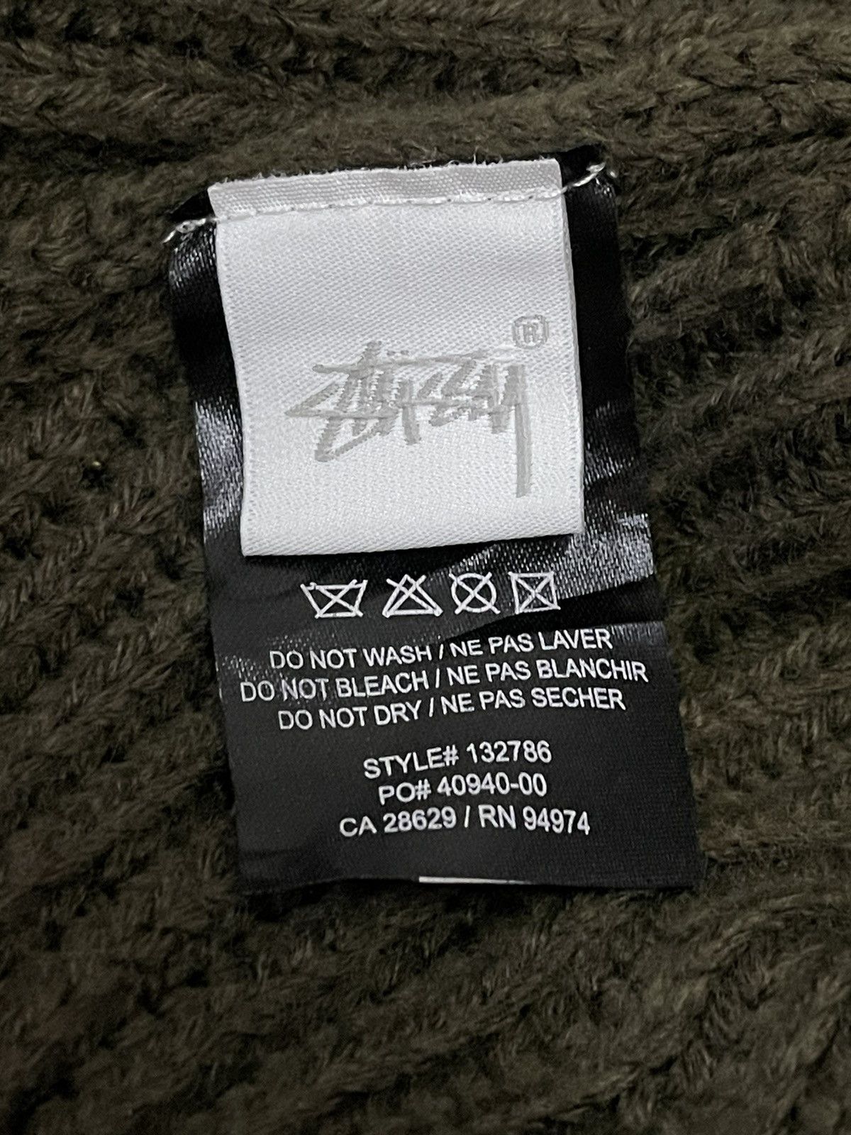 Stussy Vintage Y2K Stussy Embroidered Logo Beanie Size ONE SIZE - 5 Thumbnail