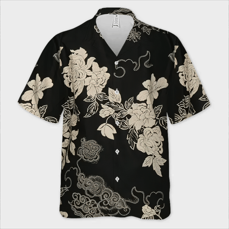 The Unbranded Brand Floral Print Cotton Shirt Size US S / EU 44-46 / 1 - 2 Thumbnail
