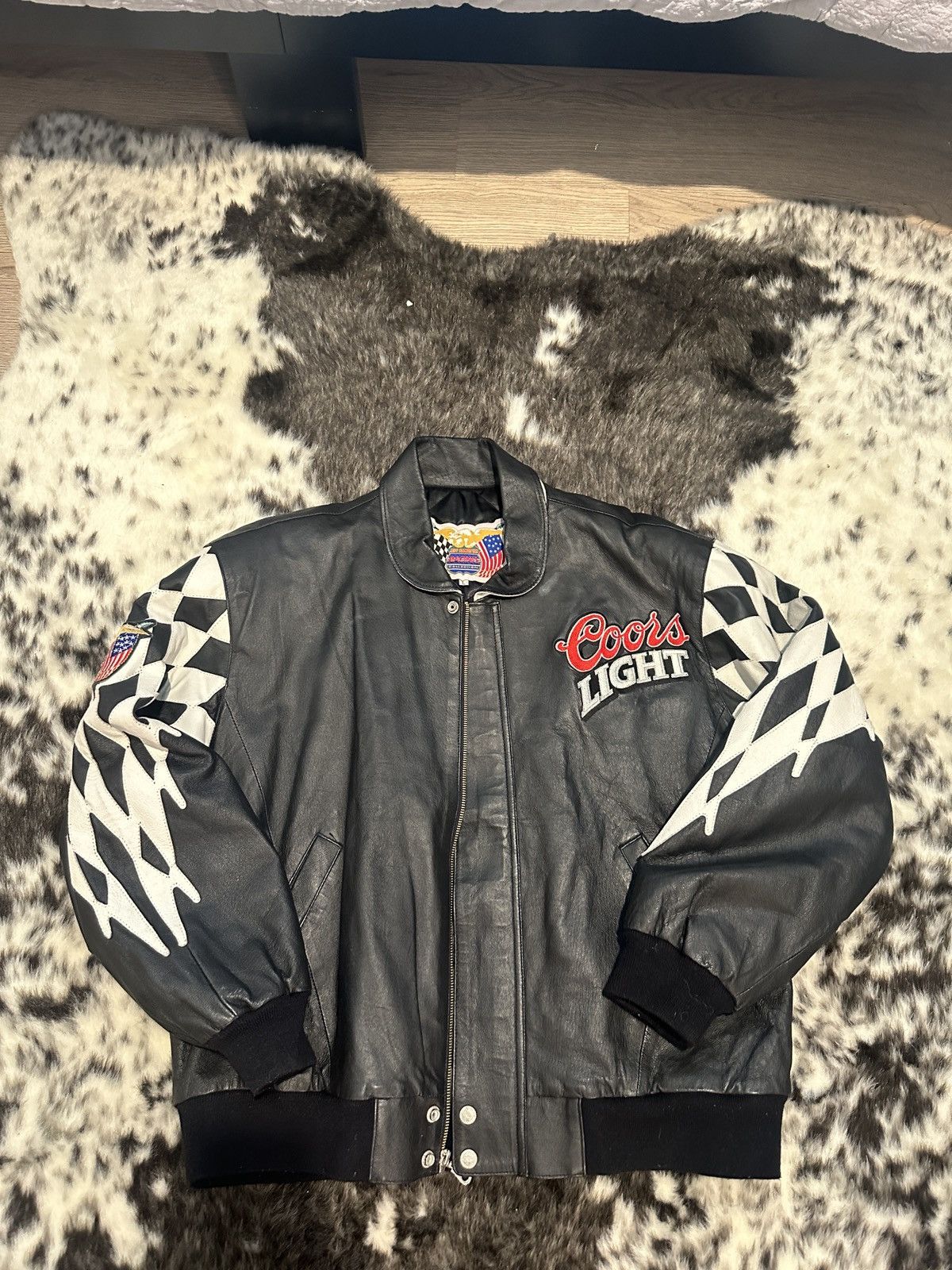 image of Jeff Hamilton - Coors Light Jacket in Black, Men's (Size Large)
