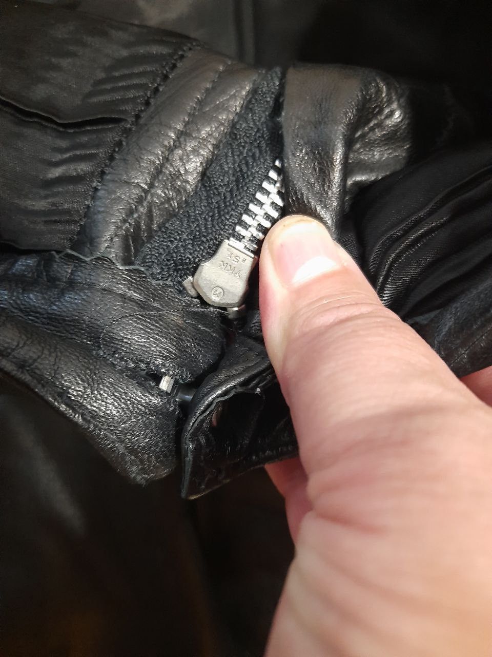 Genuine Leather Genel London Leather Pants size UK8 Size 27" / US 4 / IT 40 - 14 Thumbnail