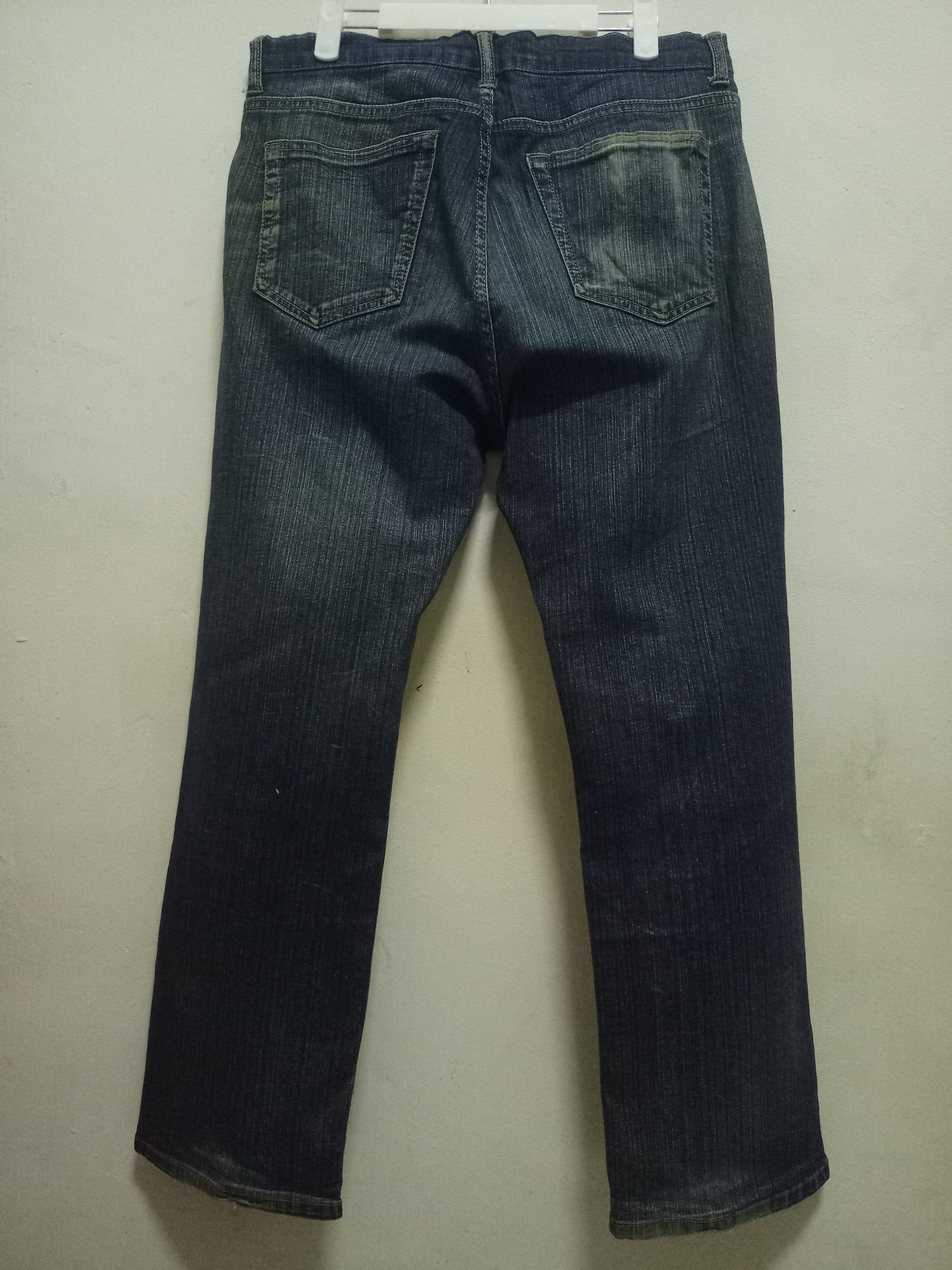 Japanese Brand Vintage Japanese Brand Mud Wash Loose Denim Pants Size US 32 / EU 48 - 2 Thumbnail