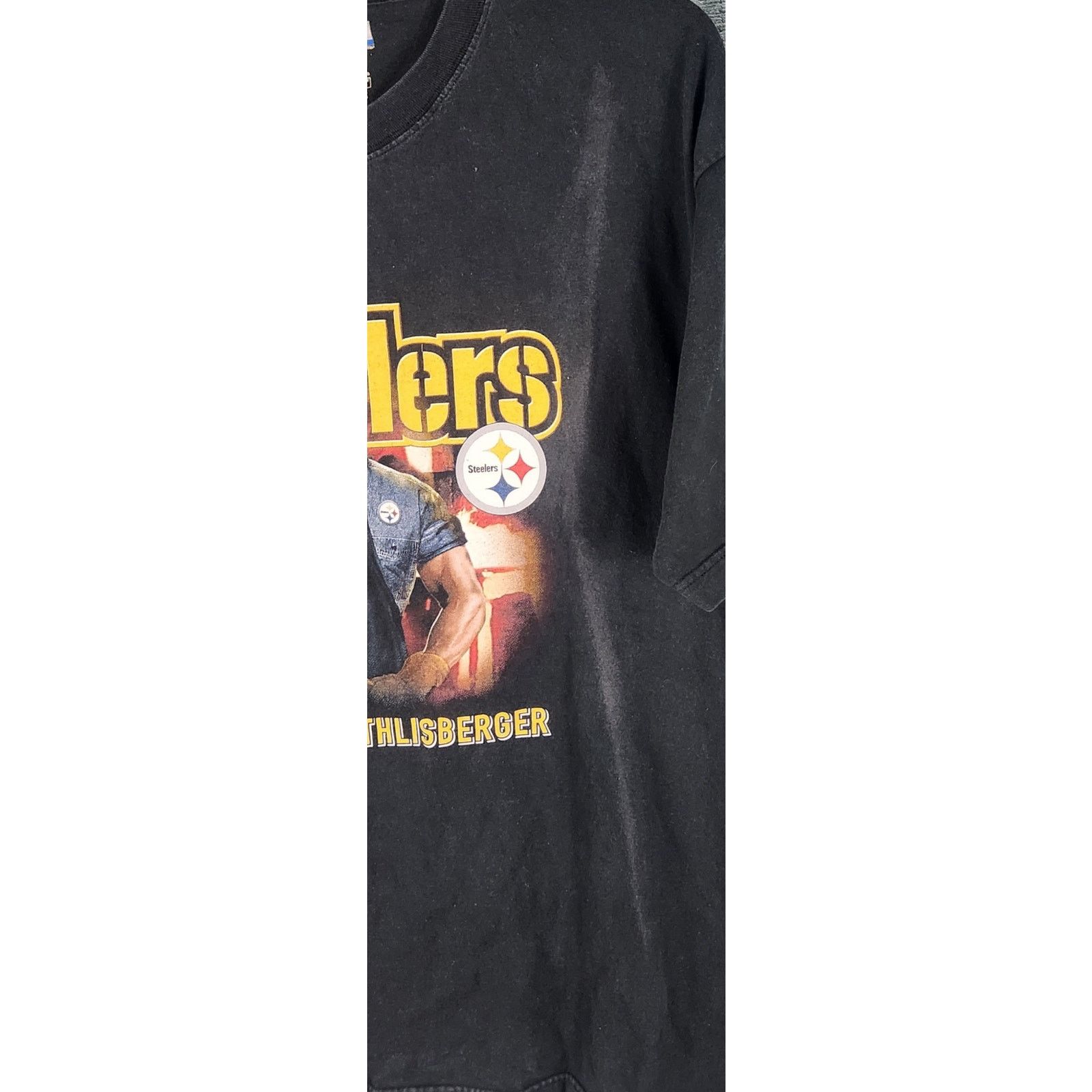 Reebok Vintage Y2K Steelers Ben Roethlisberger T Size US XL / EU 56 / 4 - 4 Thumbnail