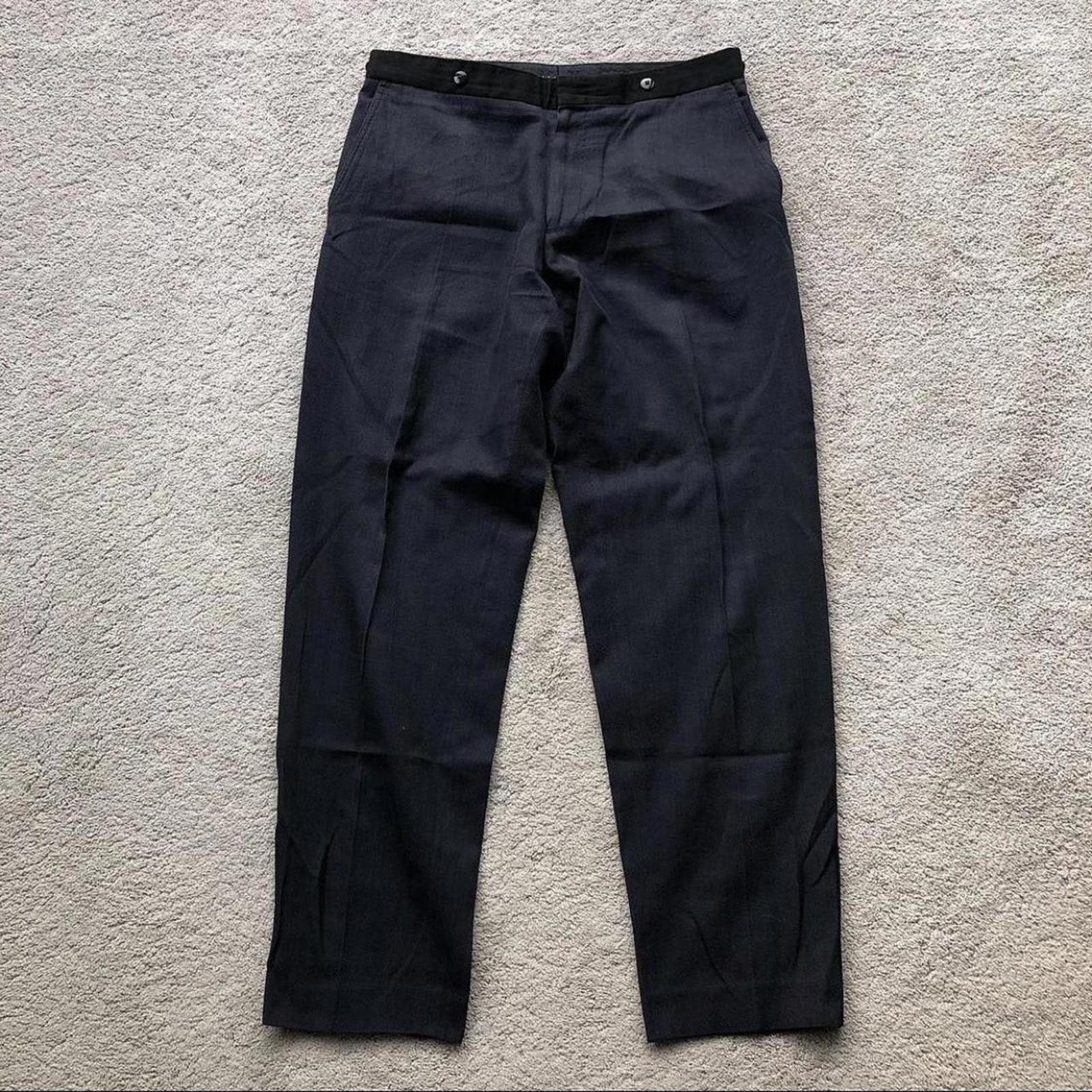 Dries Van Noten Dries Van Noten Heavyweight Cropped Trousers. Size US 32 / EU 48 - 1 Thumbnail