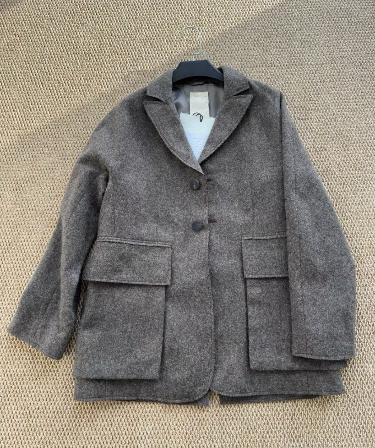 Omar Afridi OMAR AFRIDI Wool Jacket Coat K23 Size US S / EU 44-46 / 1 - 1 Thumbnail