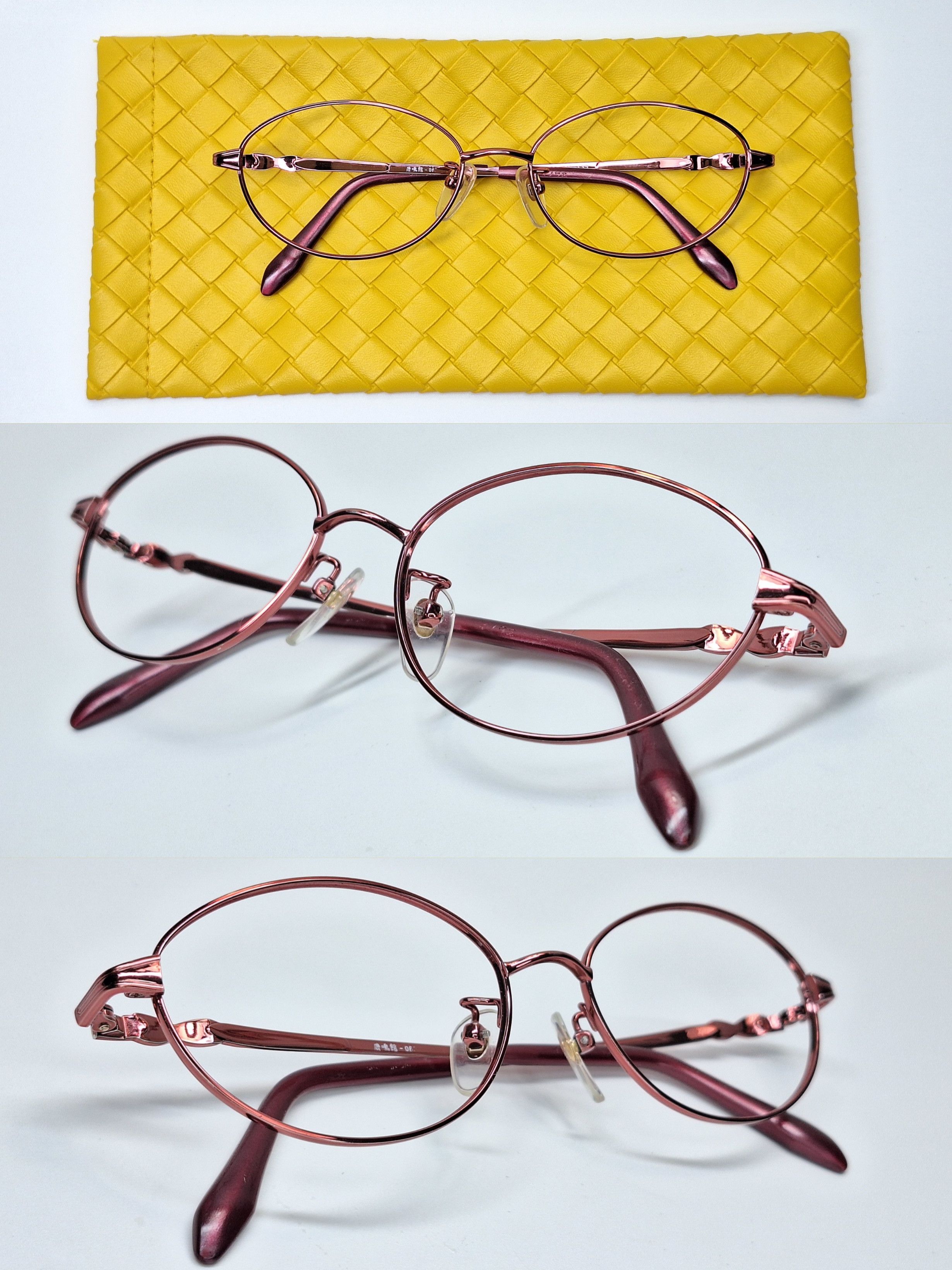 Other ROKUMEIKAN 08 Pure Titanium Oval Eyeglasses Vintage Size ONE SIZE - 2 Thumbnail