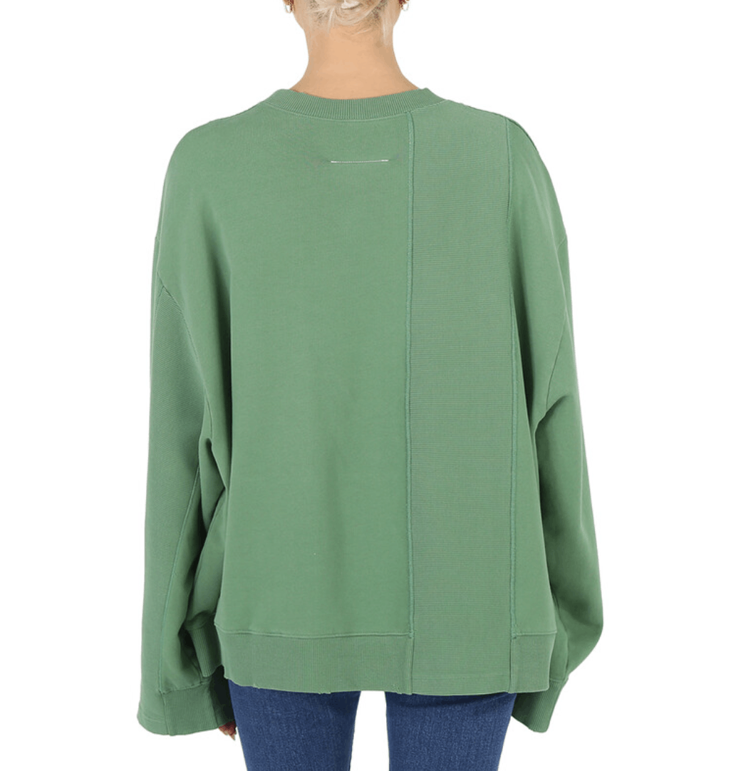 Maison Margiela MM6 Deconstructed Sweatshirt Size US M / EU 48-50 / 2 - 6 Thumbnail