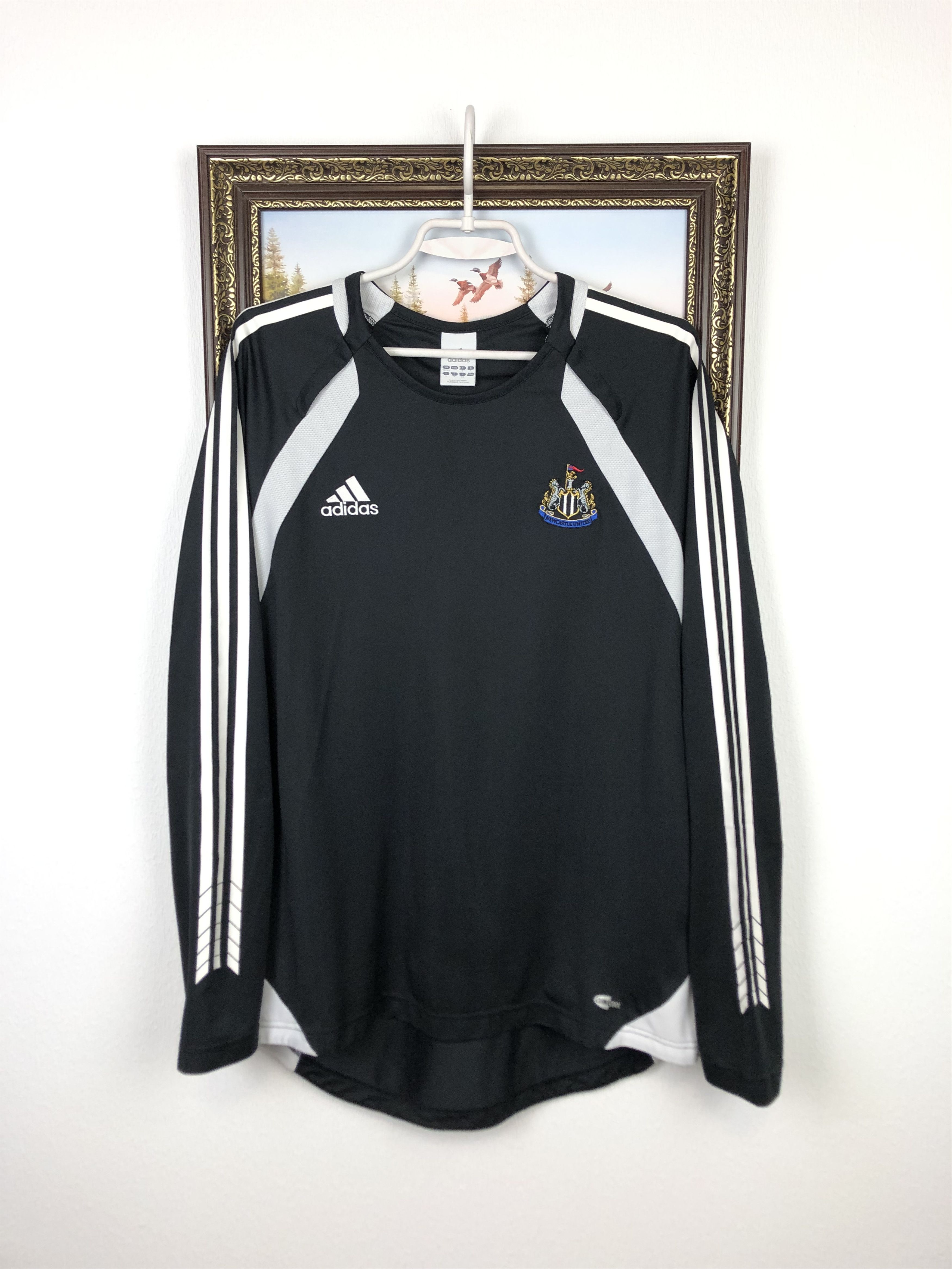 Adidas Vintage Adidas Newcastle United Football Train Jacket Size US L / EU 52-54 / 3 - 1 Thumbnail