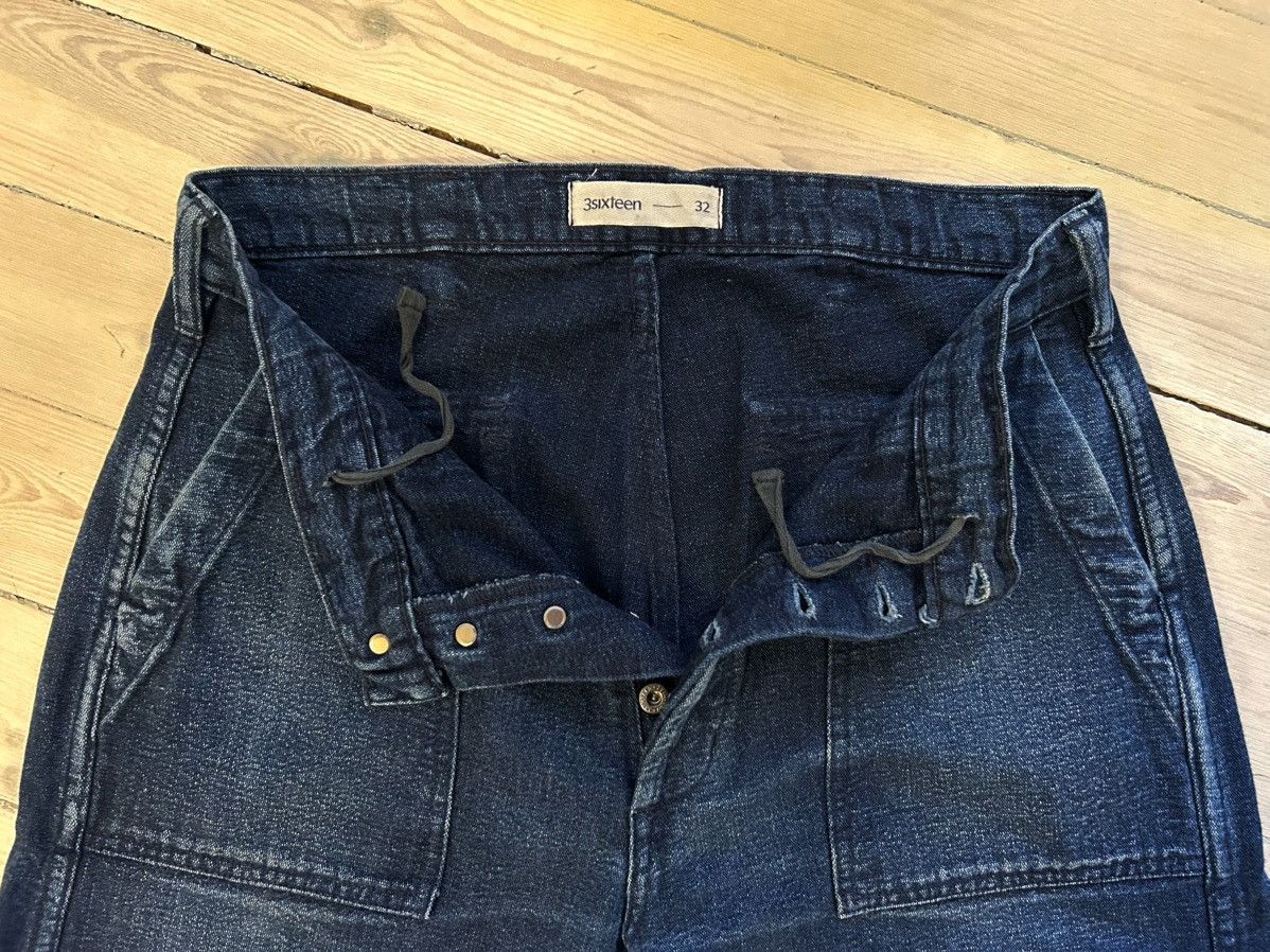 3sixteen 3sixteen denim fatigue pants Size US 32 / EU 48 - 3 Thumbnail