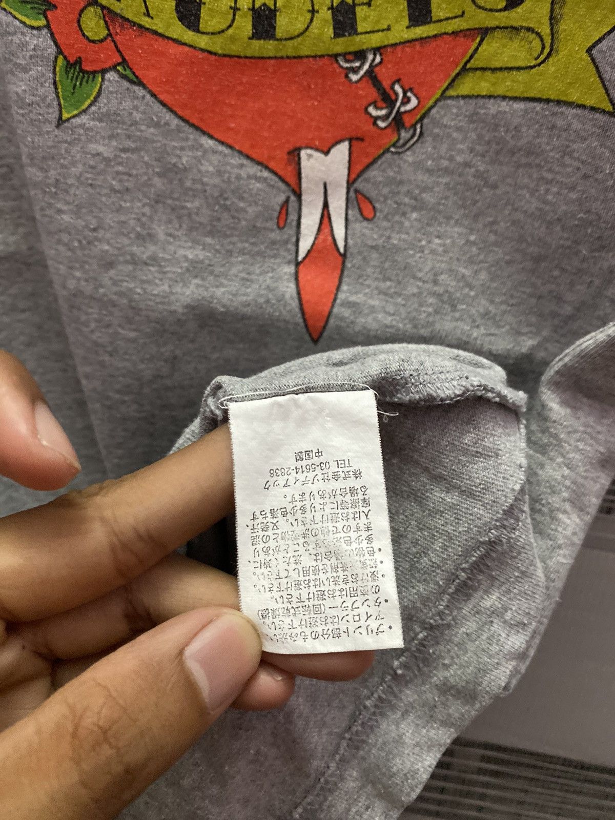 Christian Audigier Japanese Tattoos Ed Hardy Styled Ringer Tees Size US S / EU 44-46 / 1 - 10 Thumbnail