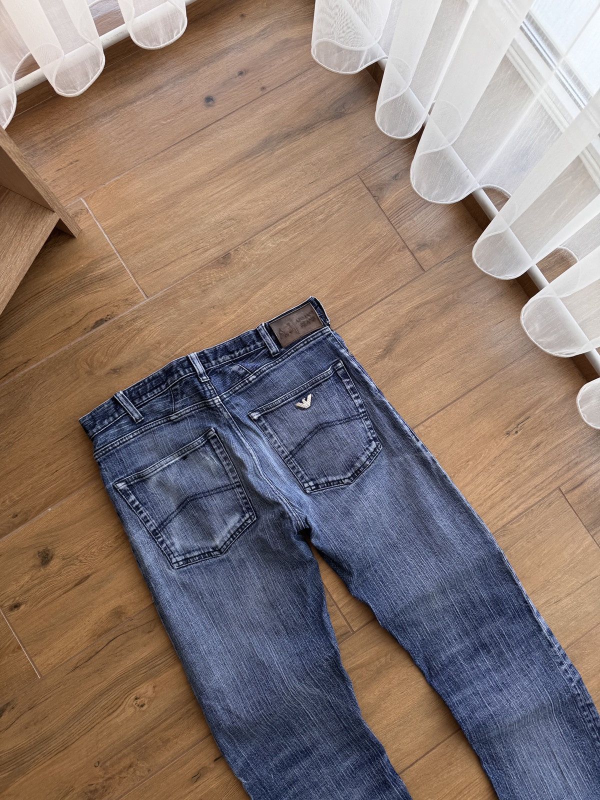 Armani Vintage Armani Japanese Denim Regular Jeans Size US 32 / EU 48 - 10 Thumbnail