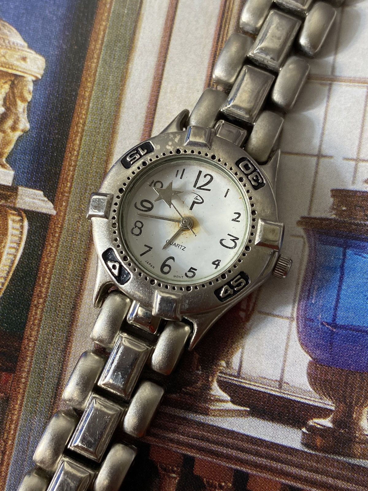 Jewelry Vintage P Quartz Star Japan Retro Watch Size ONE SIZE - 4 Thumbnail