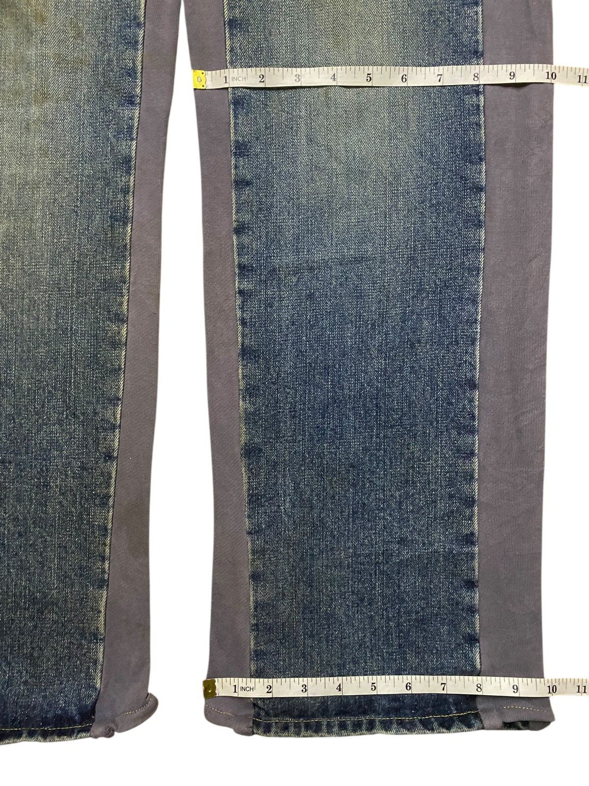 Kapital Rare Japanese Ozone Rock Brand Mud Wash Baggy Jeans Size US 34 / EU 50 - 18 Thumbnail
