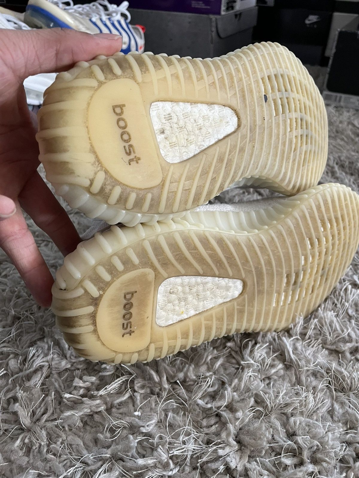 Adidas Yeezy 350 Bone Size US 8 / EU 41 - 8 Thumbnail
