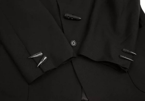 Y's for Men Y's For Men 2001ss horn-button wool blazer jacket Size US M / EU 48-50 / 2 - 4 Thumbnail
