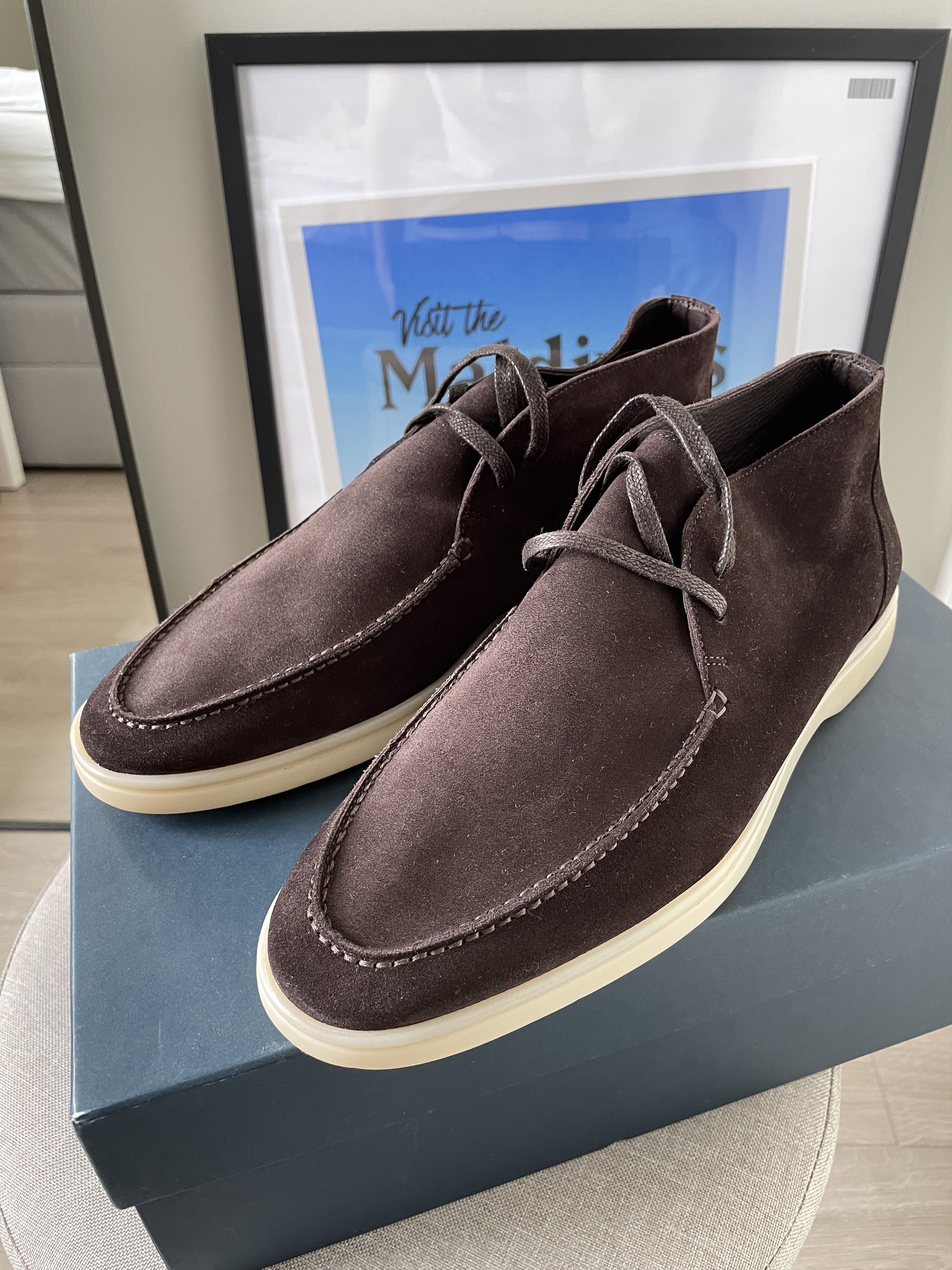 Suitsupply [NO US TAX] New Suitsupply suede chukka boots, US9\UK8\EU42 Size US 9 / EU 42 - 2 Thumbnail