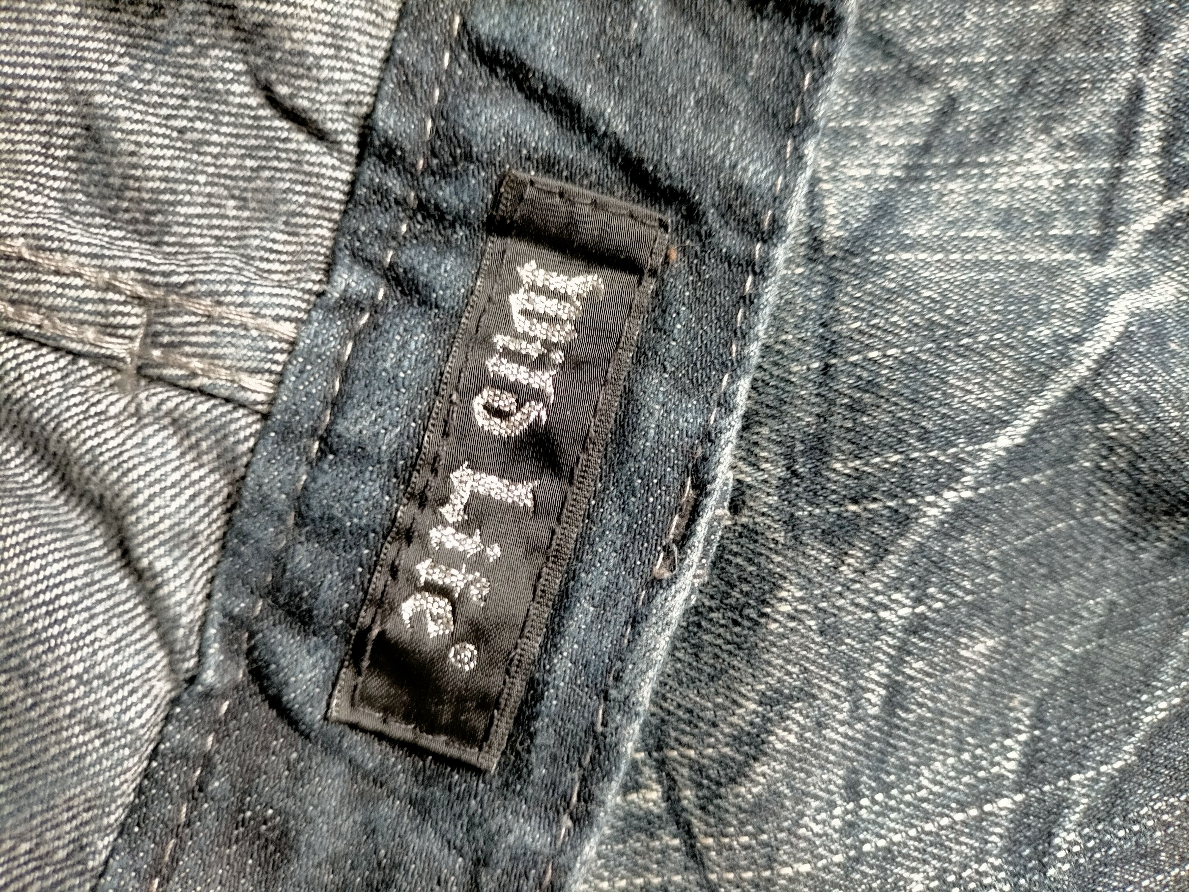 If Six Was Nine Flare Jeans Wild Life Embroidered Spider Boot cut denim Size US 33 - 25 Thumbnail