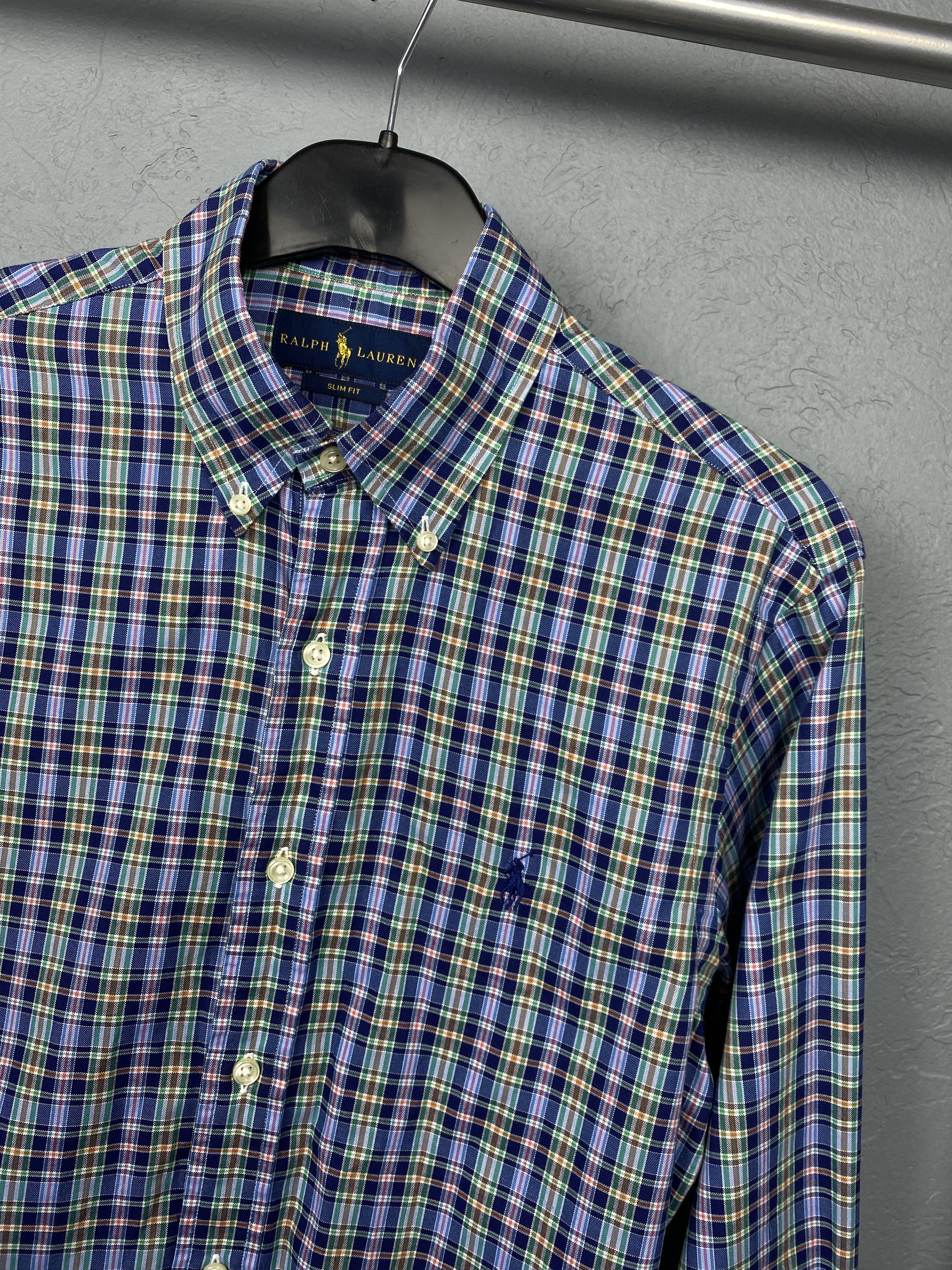 Polo Ralph Lauren Polo Ralph Lauren Vintage Mens Plaid Shirt Size US S / EU 44-46 / 1 - 2 Thumbnail