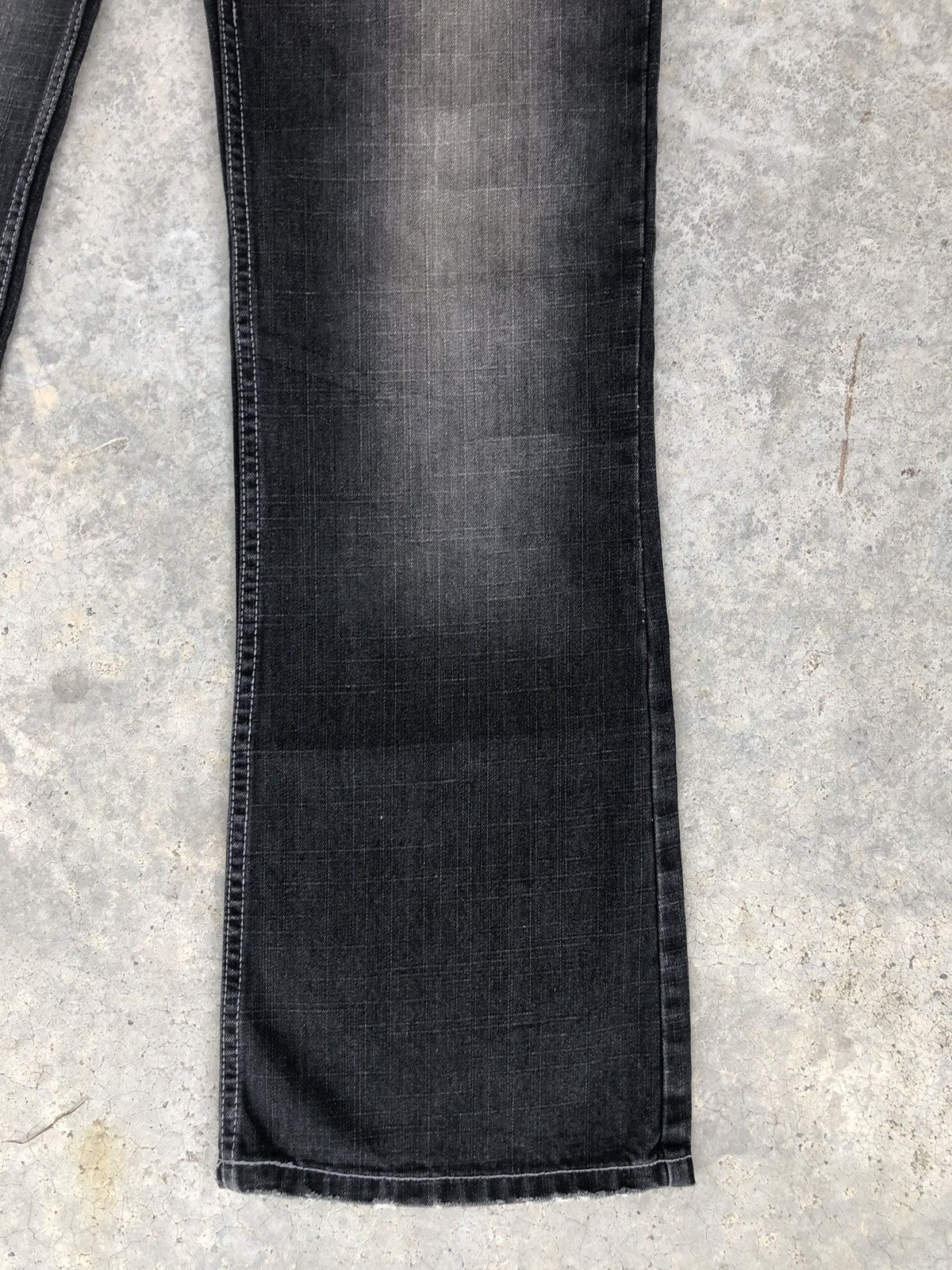If Six Was Nine Japanese Freebeat Flared Jeans Distressed Jeans Size US 31 - 7 Thumbnail