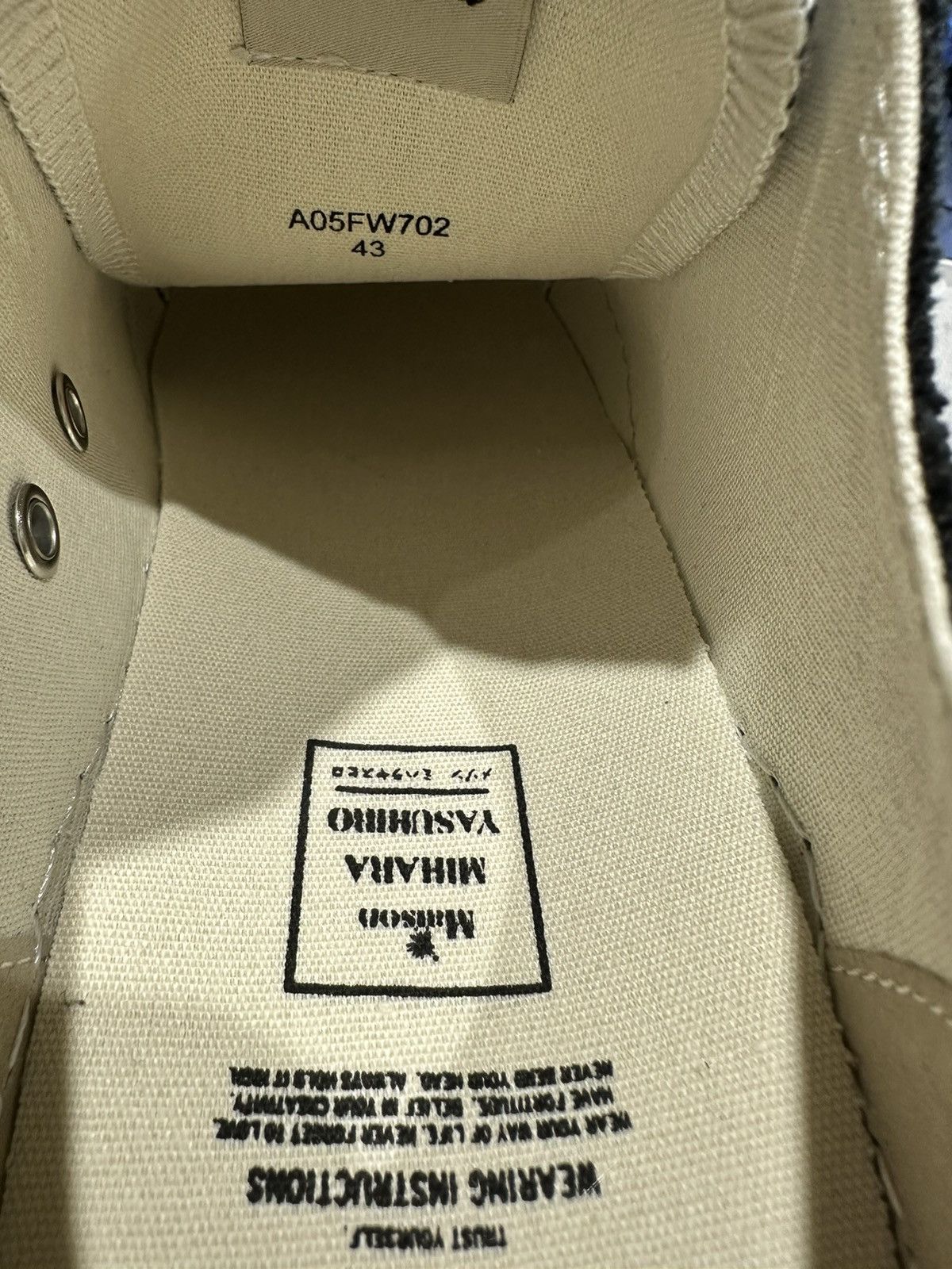 Maison MIHARA YASUHIRO MAISON MIHARA YASUHIRO - Hank Low Black Sneakers Size US 10 / EU 43 - 7 Thumbnail