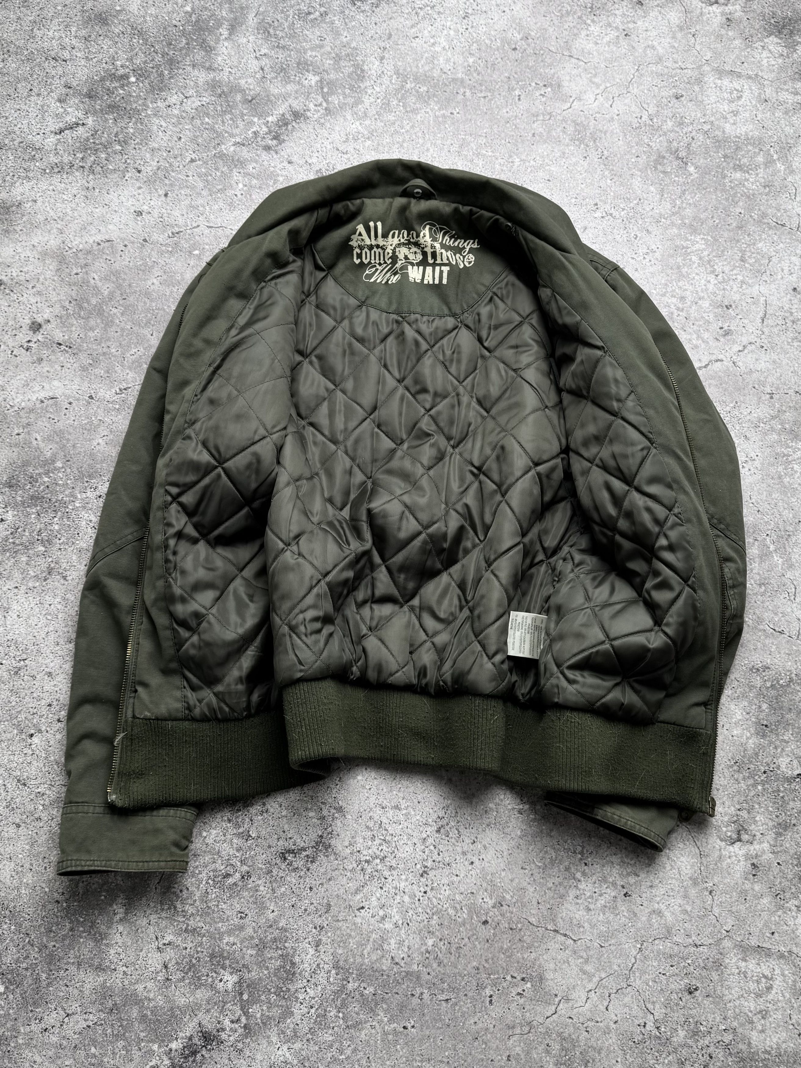 Vintage Y2K Utility Jacket Military Cargo Field Coat Y2K Casual (E8) Size M / US 6-8 / IT 42-44 - 8 Thumbnail