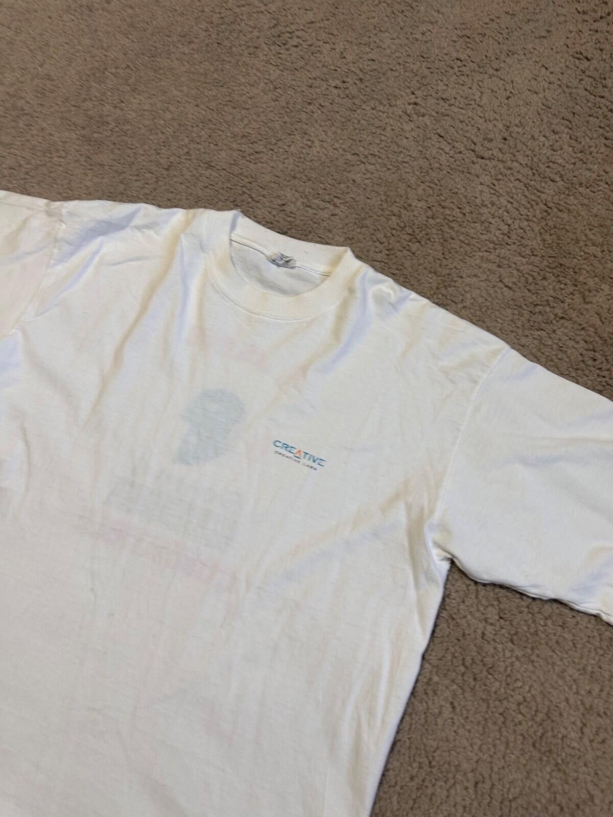 The Unbranded Brand Vintg 90s Creative Labs I Am Sound Blaster Compatible TShirt Size US L / EU 52-54 / 3 - 6 Thumbnail
