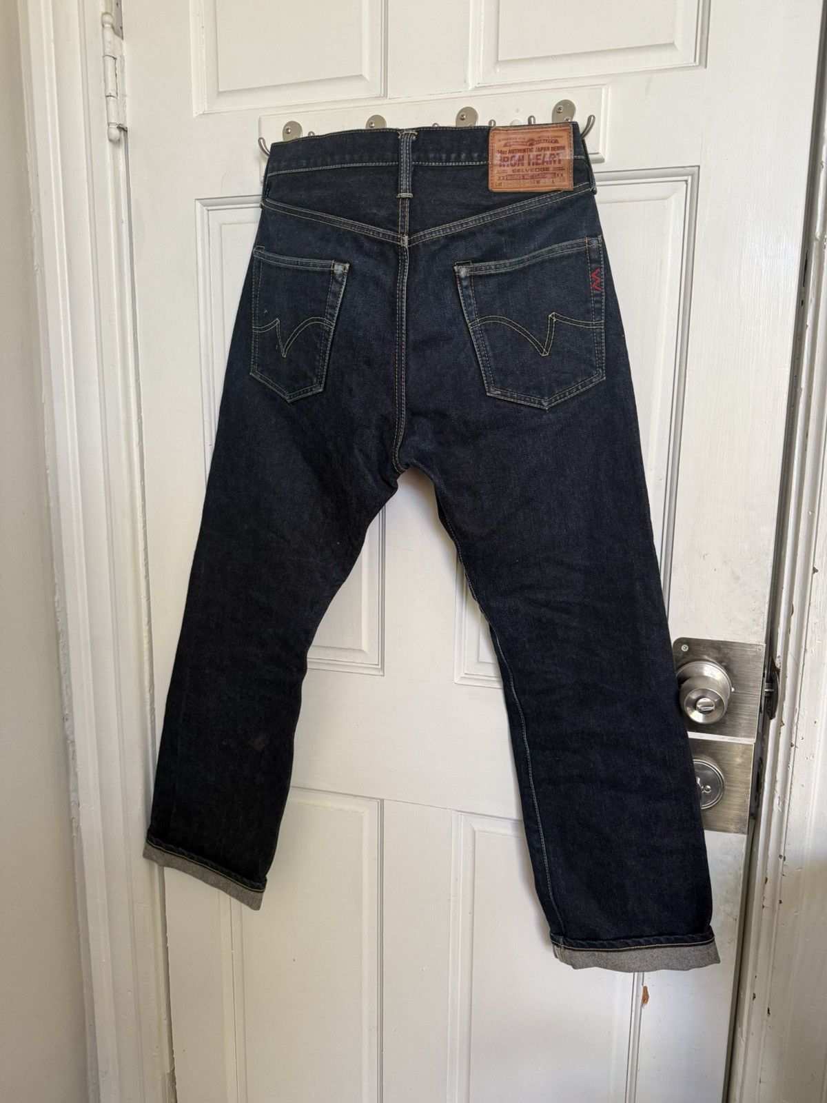 Iron Heart Iron Heart 666 14 Oz. Raw Denim Size US 33 - 2 Thumbnail
