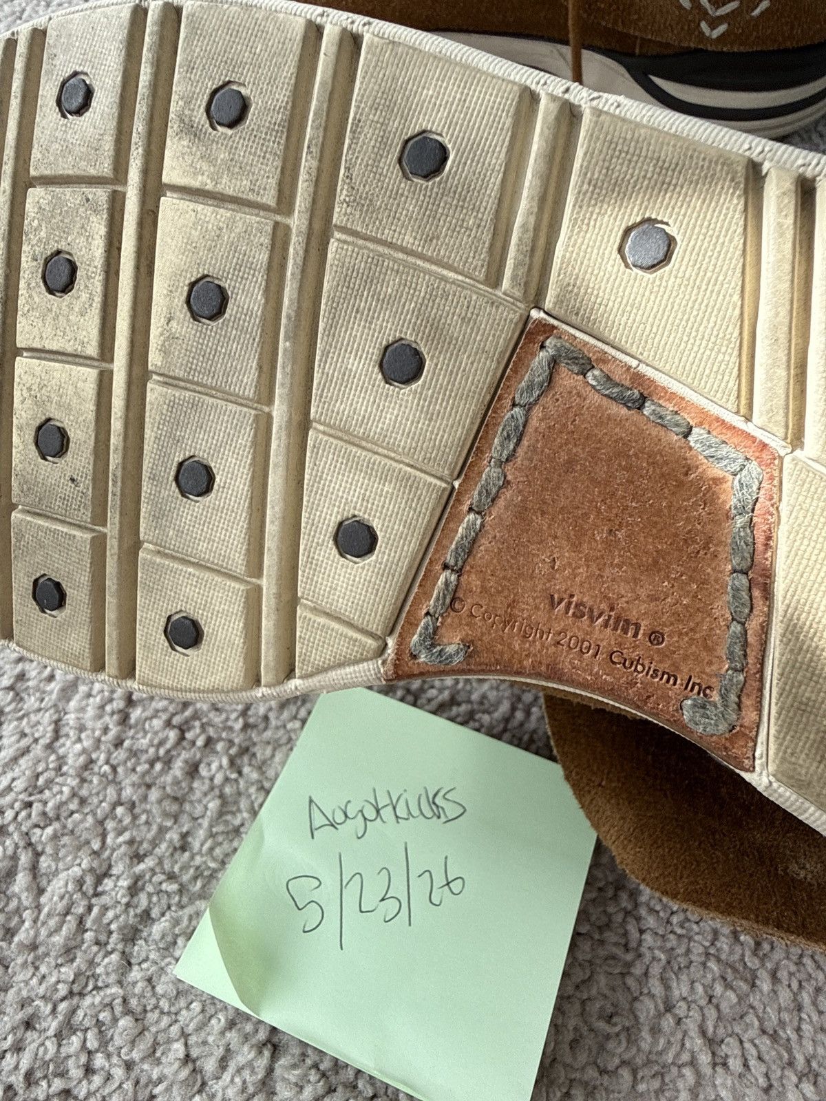 Visvim Visim fbt brown sz 10.5 rare Size US 10.5 / EU 43-44 - 11 Thumbnail