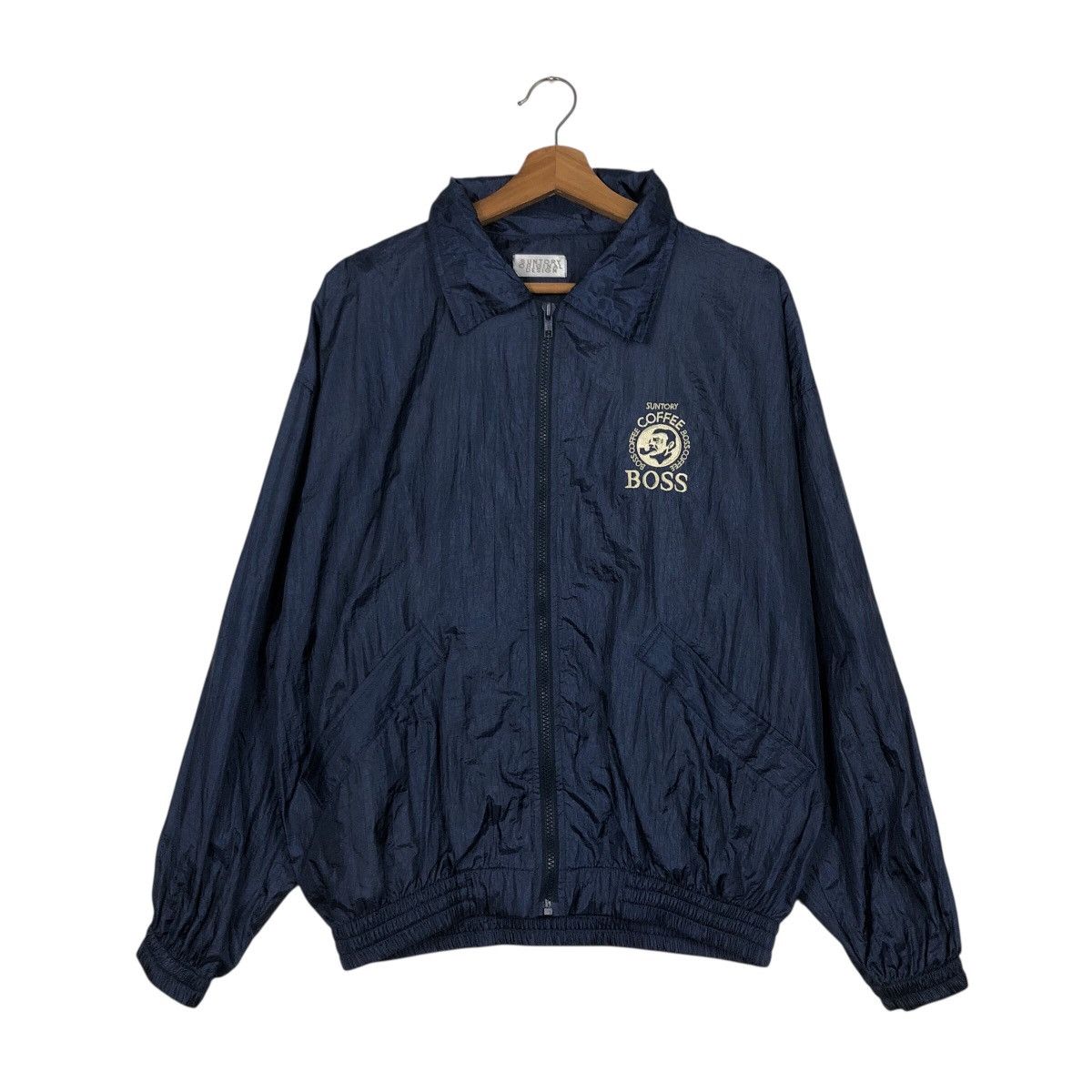 Japanese Brand 📌Vintage Bomber Jacket Nylon Suntory Coffee Issey Miyake Size US M / EU 48-50 / 2 - 2 Thumbnail