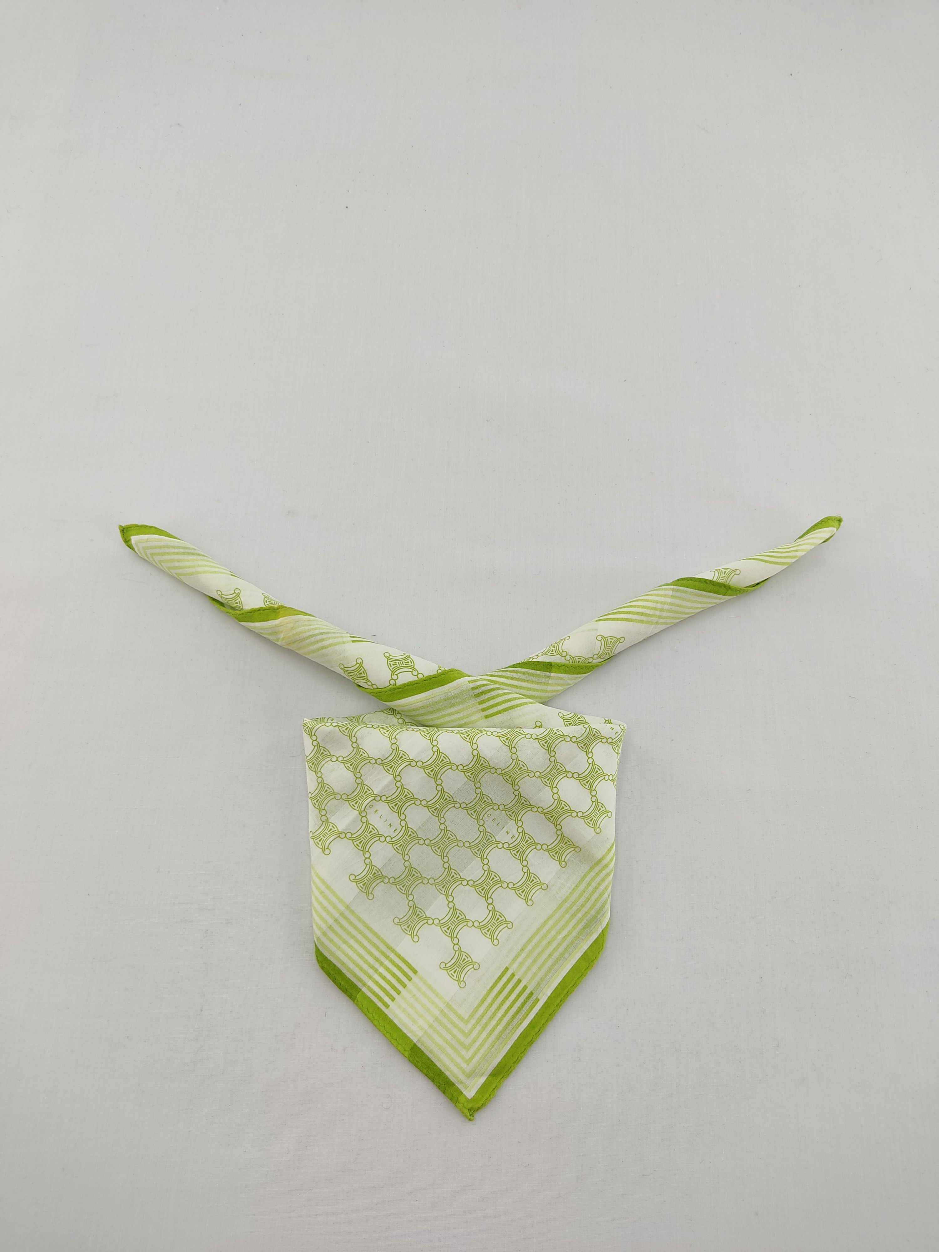 Celine × Vintage Celine Handkerchief / Neckwear / Bandana Size ONE SIZE - 1 Thumbnail