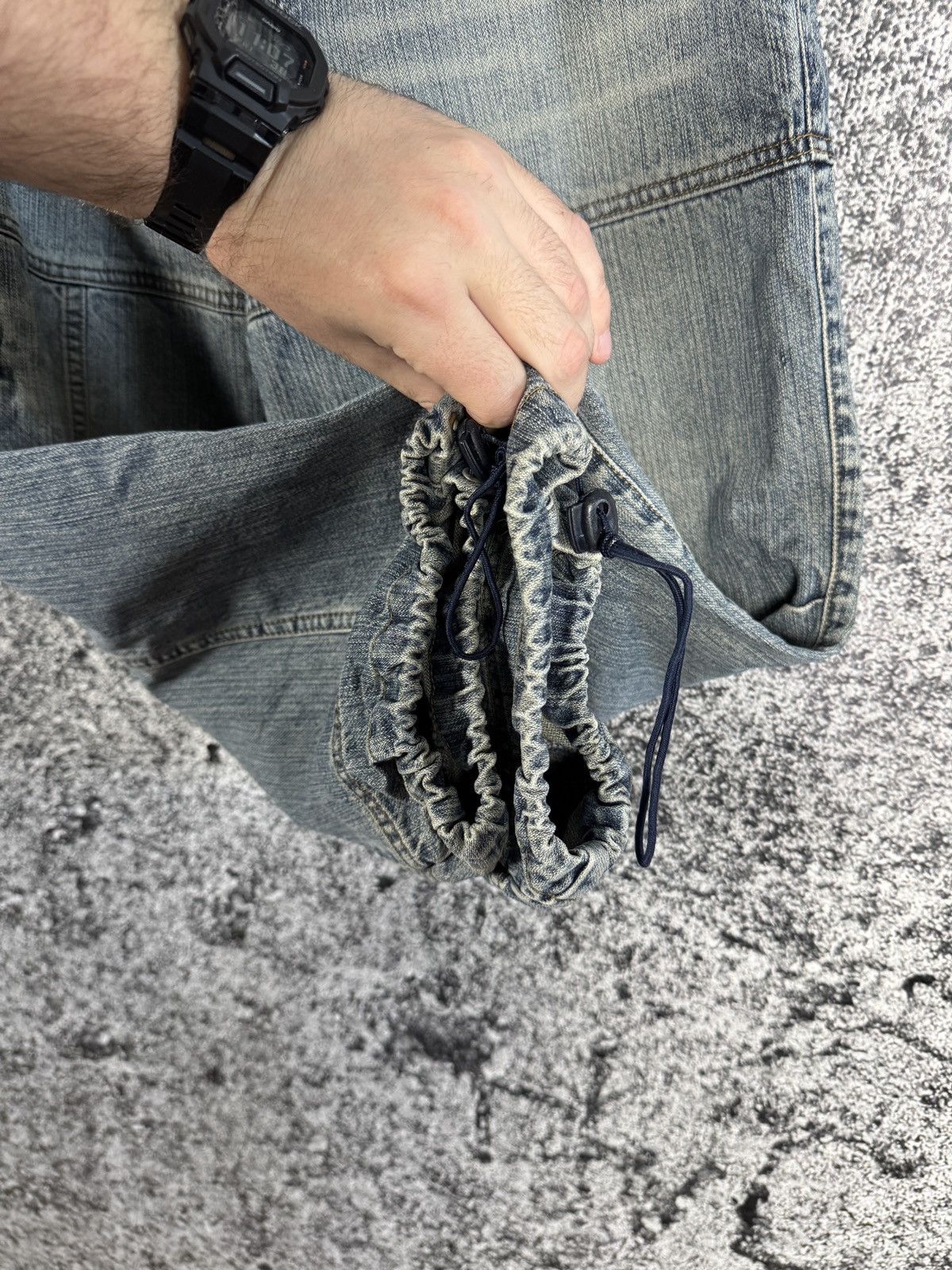 Neighborhood Vintage Neighborhood NYC Cargo Denim Pants Utility Techwear Size US 33 - 6 Thumbnail