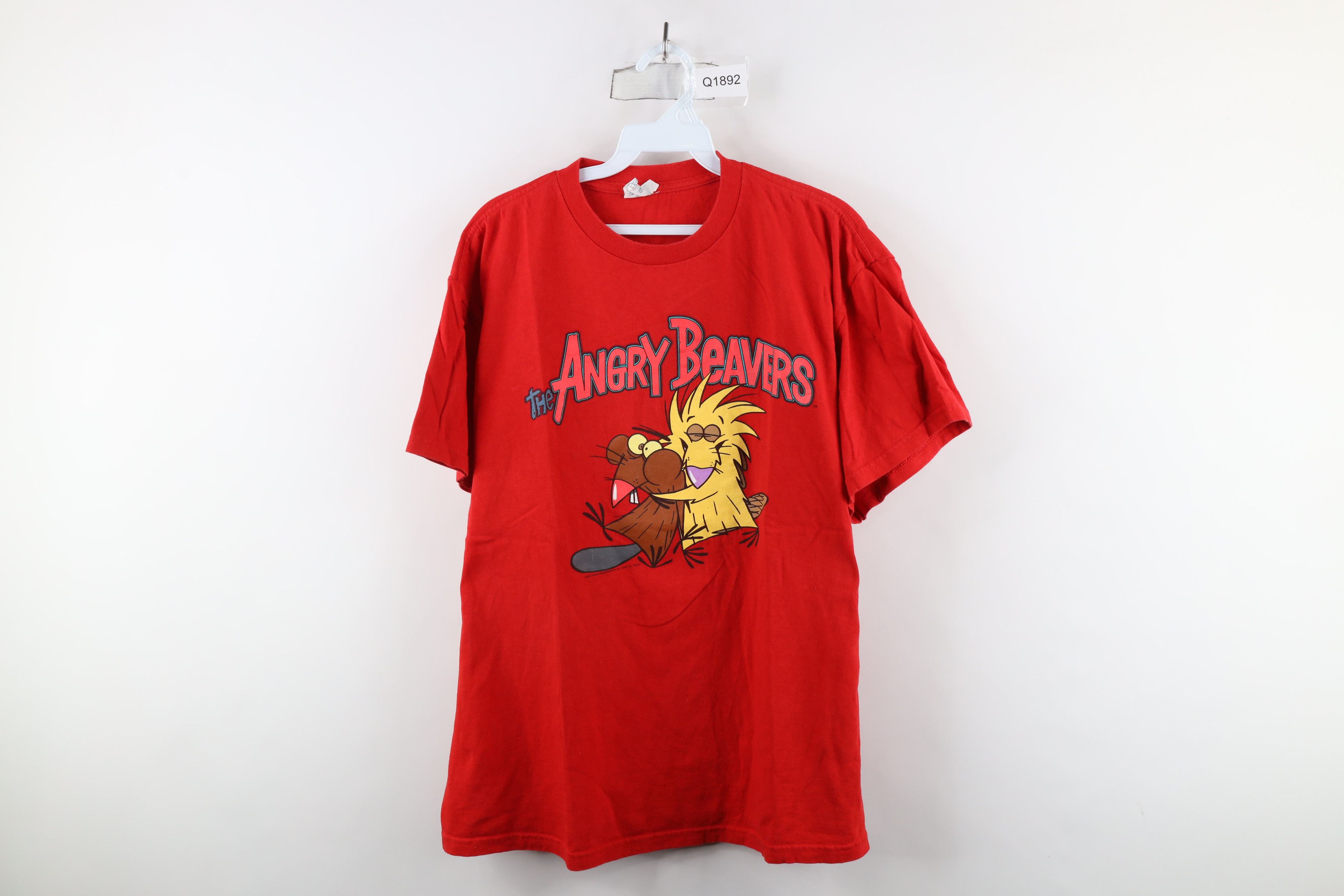 Vintage Vintage Y2K The Angry Beavers Cartoon Short Sleeve T-Shirt Size US L / EU 52-54 / 3 - 1 Thumbnail