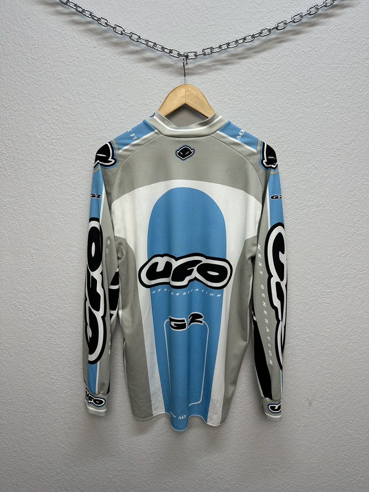 Vintage Vintage UFO Action Motocross Rare Longsleeve Jersey 90’s Y2K Size US M / EU 48-50 / 2 - 4 Thumbnail