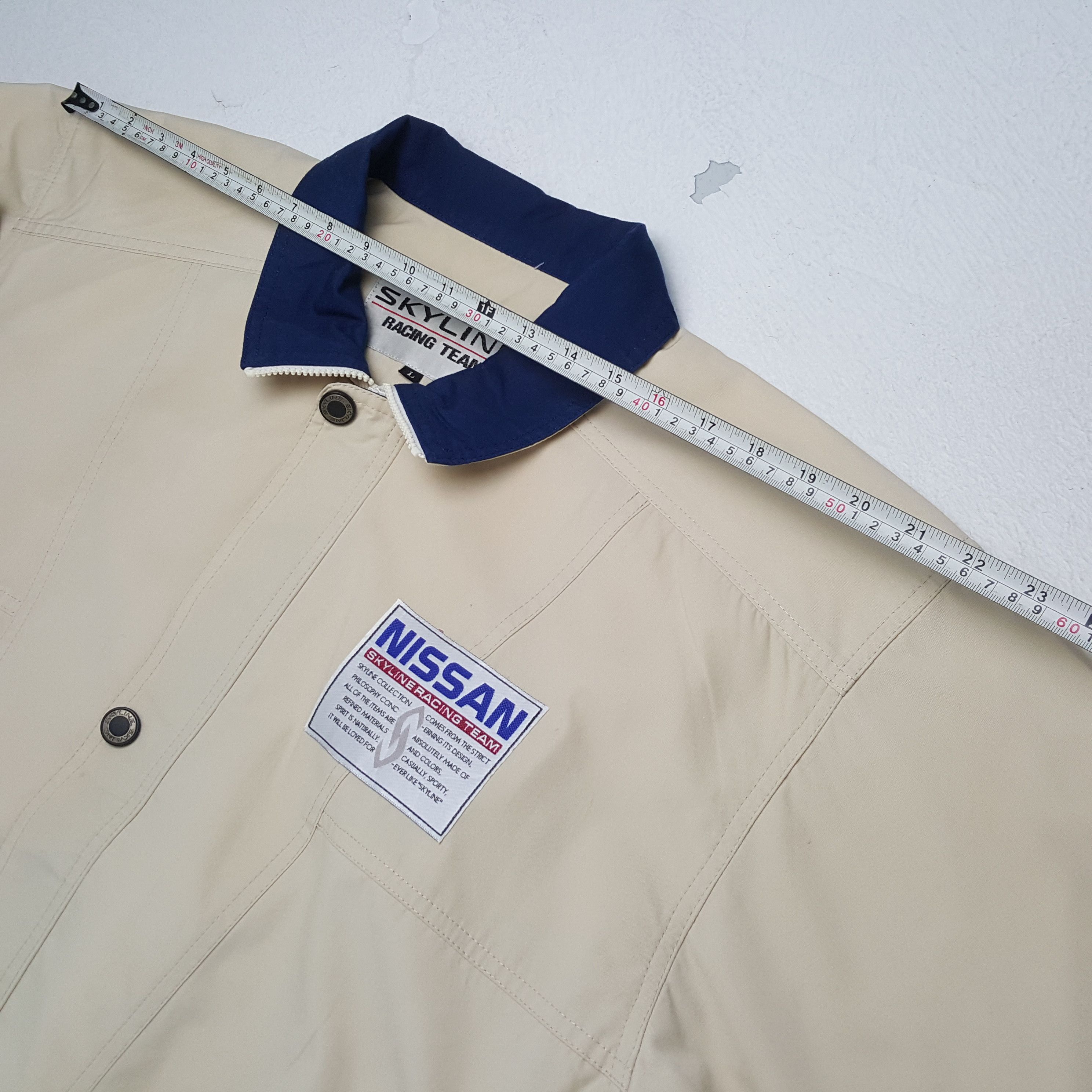 Japanese Brand × Vintage Vintage NISSAN SKYLINE RACING TEAM Motorsports Jacket Size US L / EU 52-54 / 3 - 5 Thumbnail