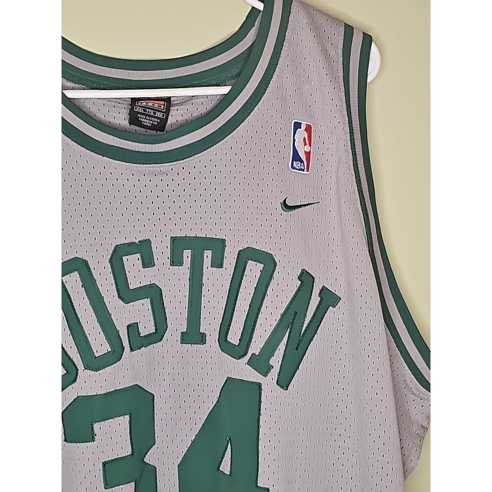 Nike Nike Rewind 63 #34 Paul Pierce NBA Boston Celtics Jersey XXL Size US XXL / EU 58 / 5 - 3 Thumbnail