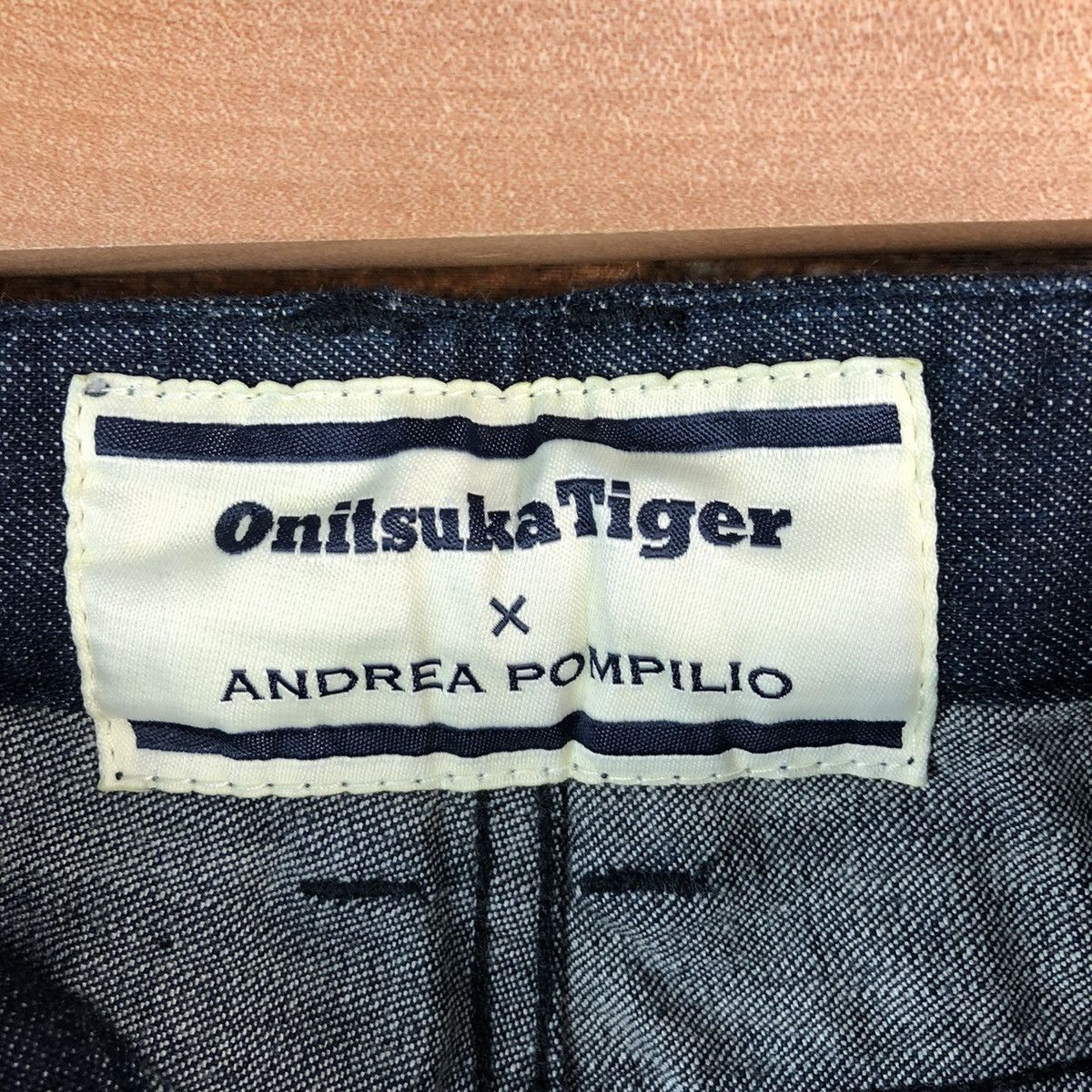 Andrea Pompilio Onitsuka Tiger x Andrea Pompilio Distressed Denim Pant #2446 Size US 29 - 20 Thumbnail