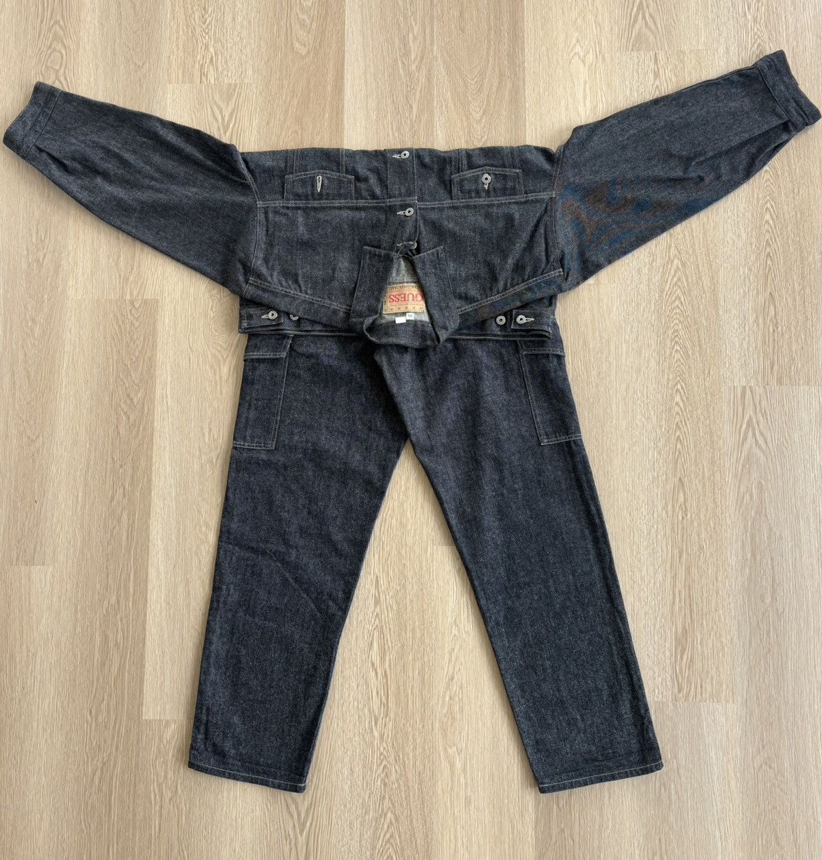 Guess FMV “Gueswha” Jeans Size US 33 - 6 Thumbnail