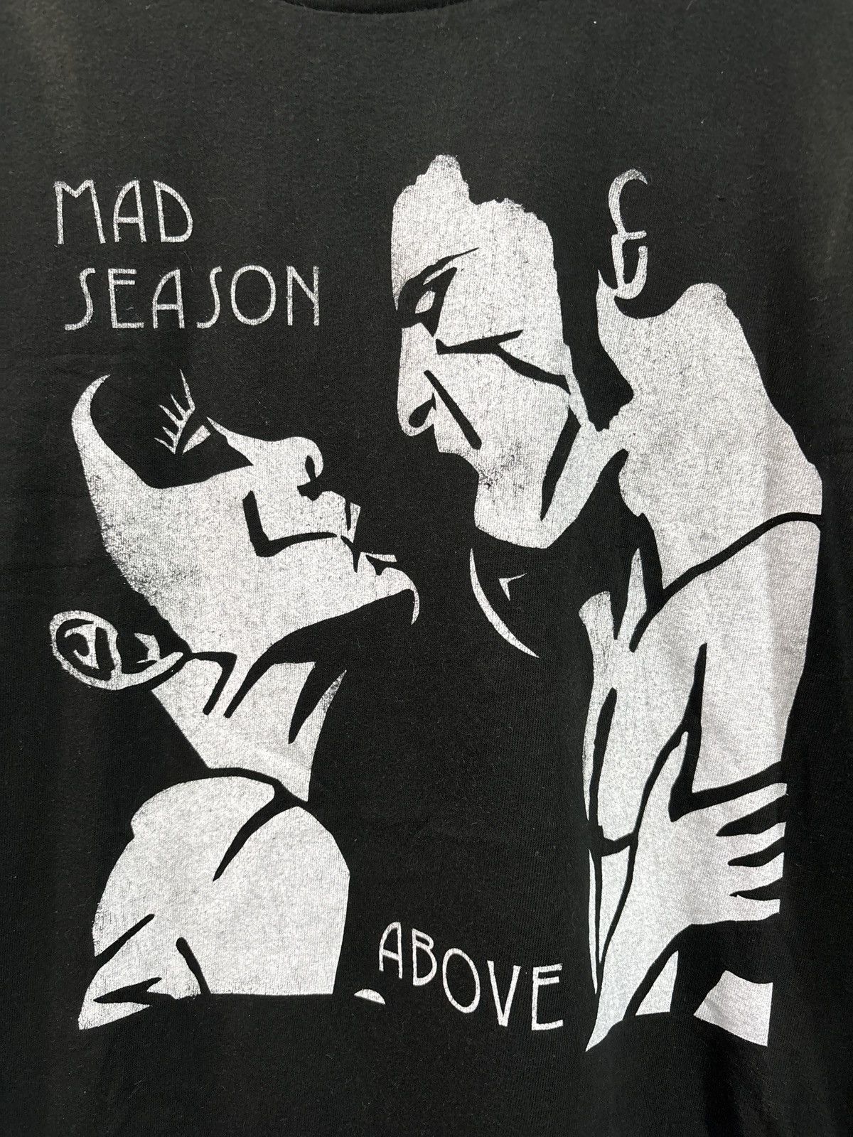 Band Tees LS MAD SEASON - ABOVE Vintage T-Shirt Grunge Size US L / EU 52-54 / 3 - 2 Thumbnail