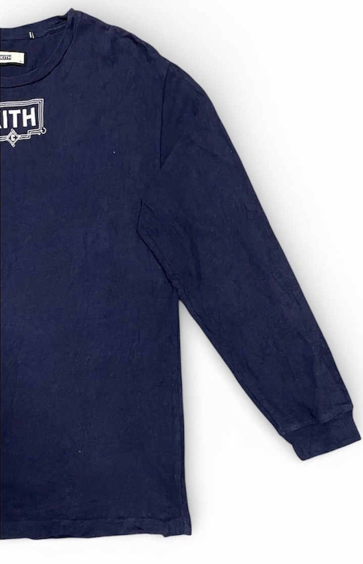 Kith Kith longsleeve t shirt navy blue Size US XL / EU 56 / 4 - 3 Thumbnail