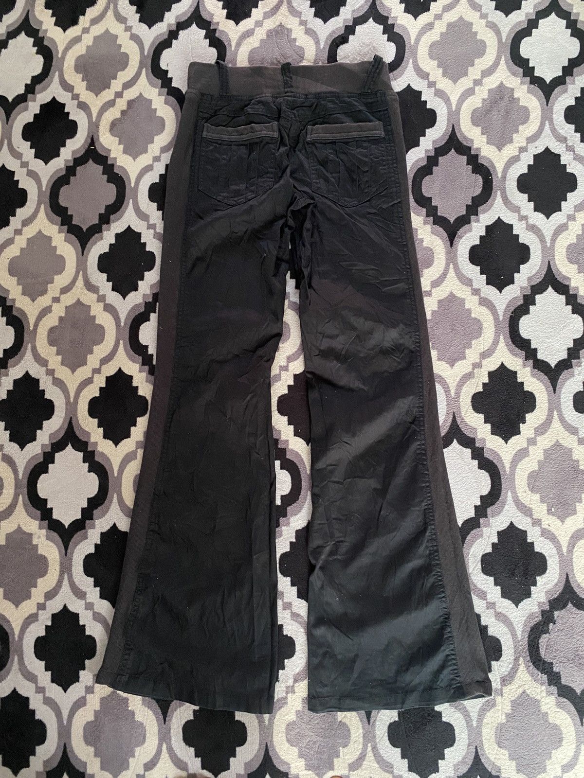 If Six Was Nine 2000s b.r.u.s.h flared pants vkei style Size US 27 - 2 Thumbnail