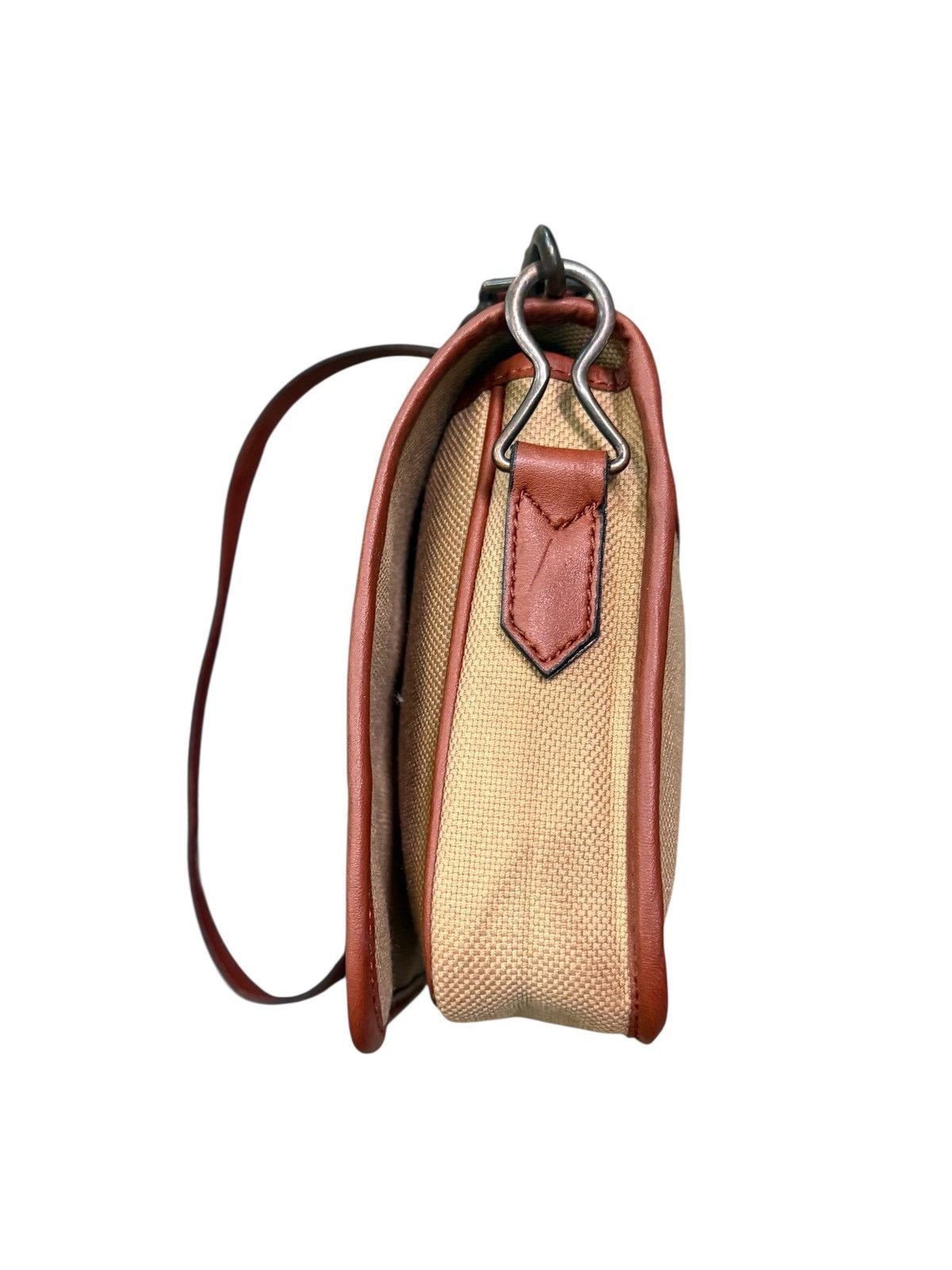 Yves Saint Laurent RARE YVES SAINT LAURENT CANVAS SHOULDER BAG Size ONE SIZE - 11 Thumbnail