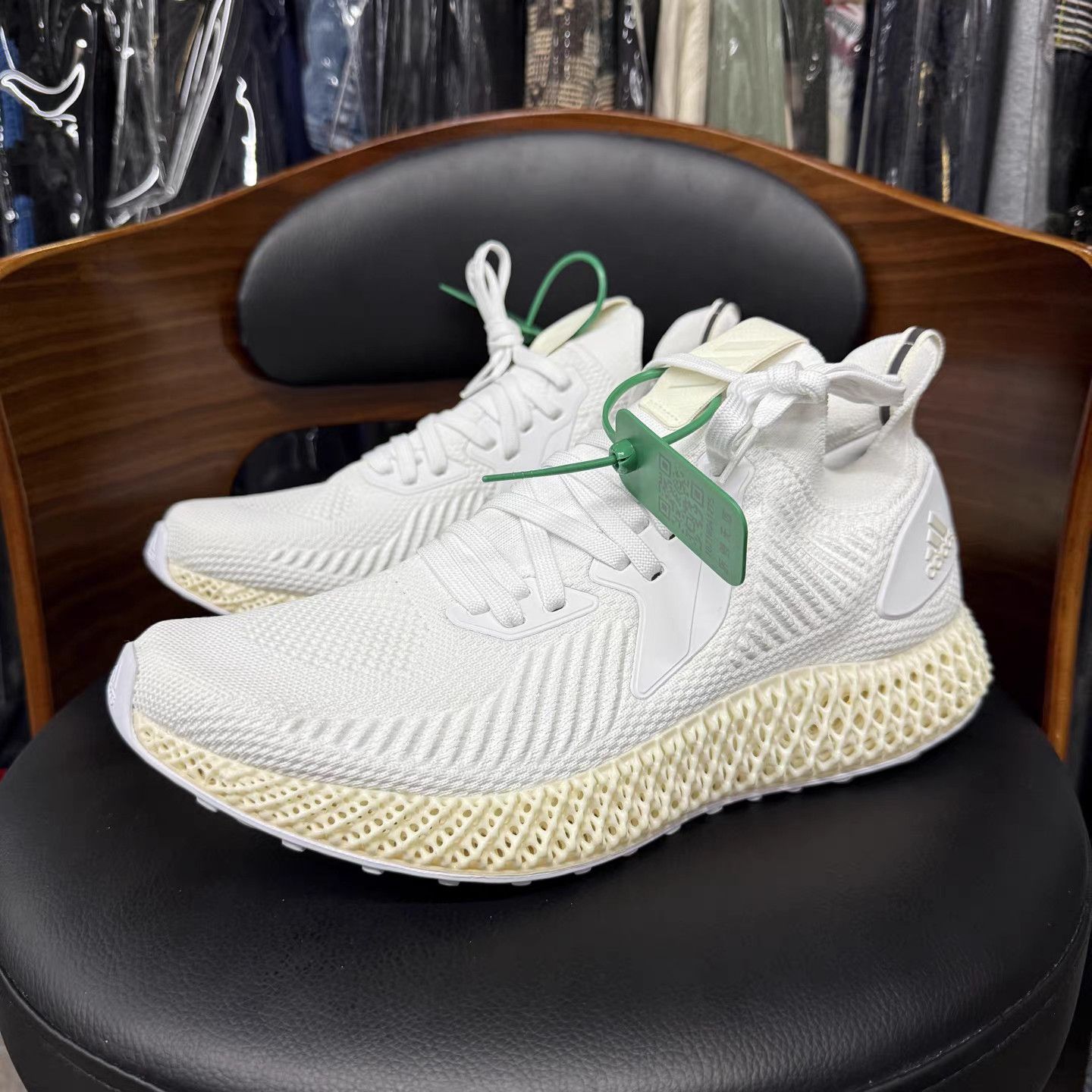 Adidas Adidas 4D Running Shoes K15 Size US 11.5 / EU 44-45 - 1 Thumbnail