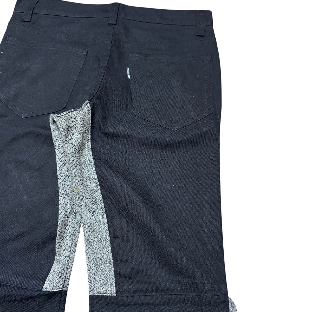 Tornado Mart Tornado Mart Snake Skin Flare Jeans Size US 30 / EU 46 - 12 Thumbnail