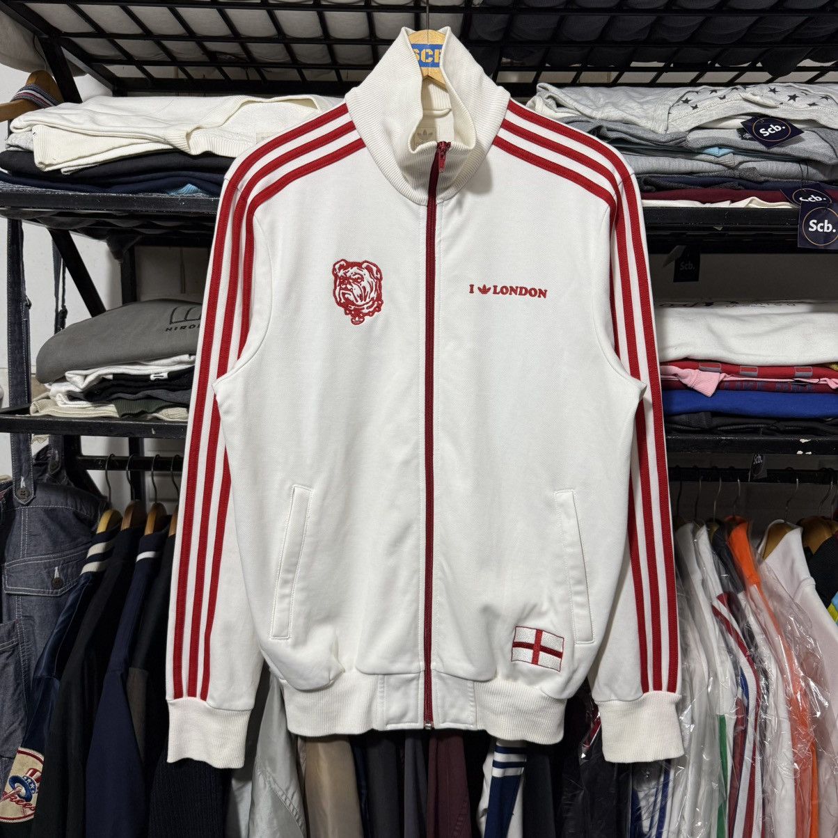 Vintage Vintage y2k adidas i love london track top Size US M / EU 48-50 / 2 - 3 Thumbnail