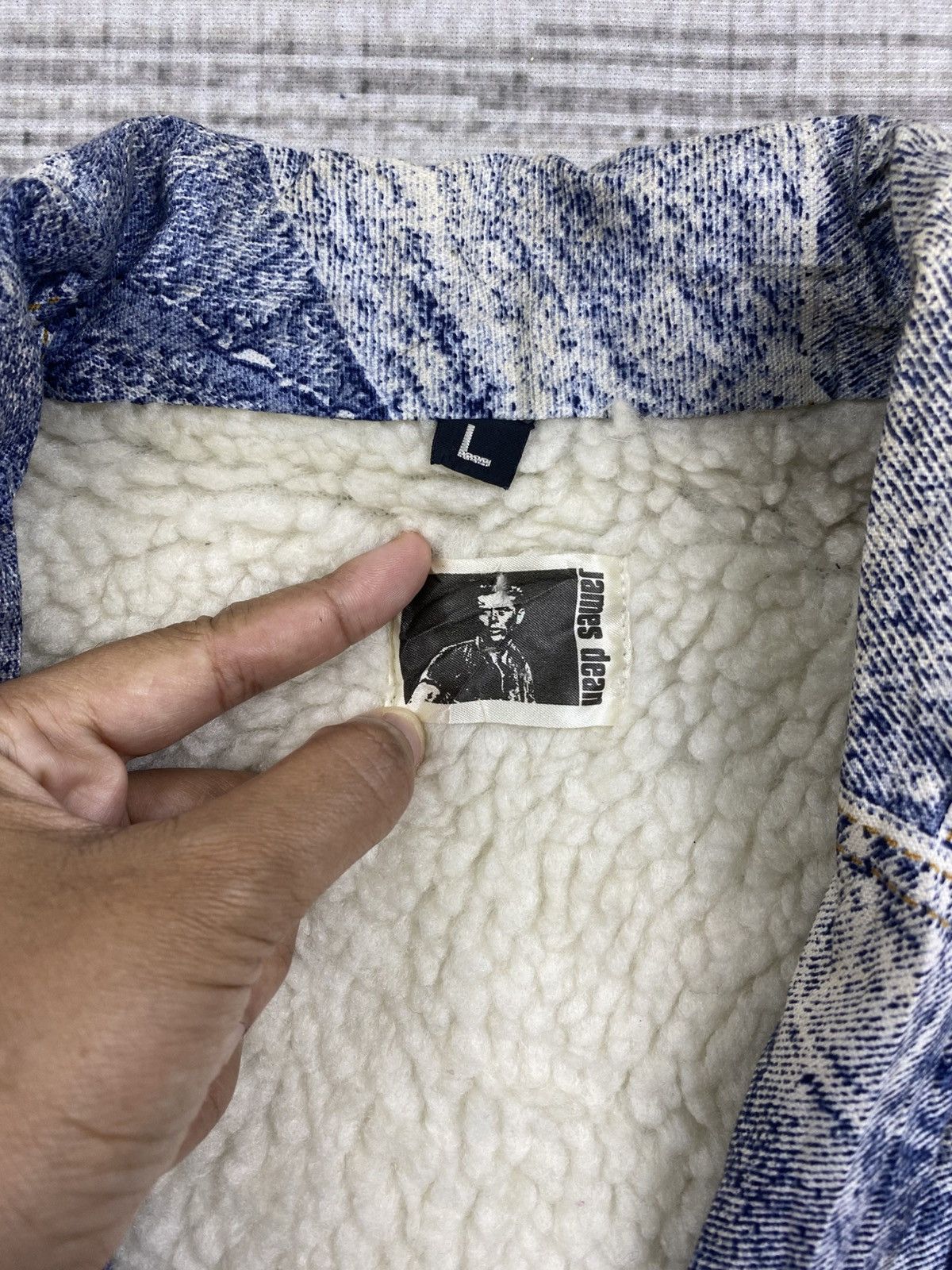 Japanese Brand × Vintage Vintage James Dean Kimono Patchwork Denim Style Jacket Size US M / EU 48-50 / 2 - 11 Thumbnail