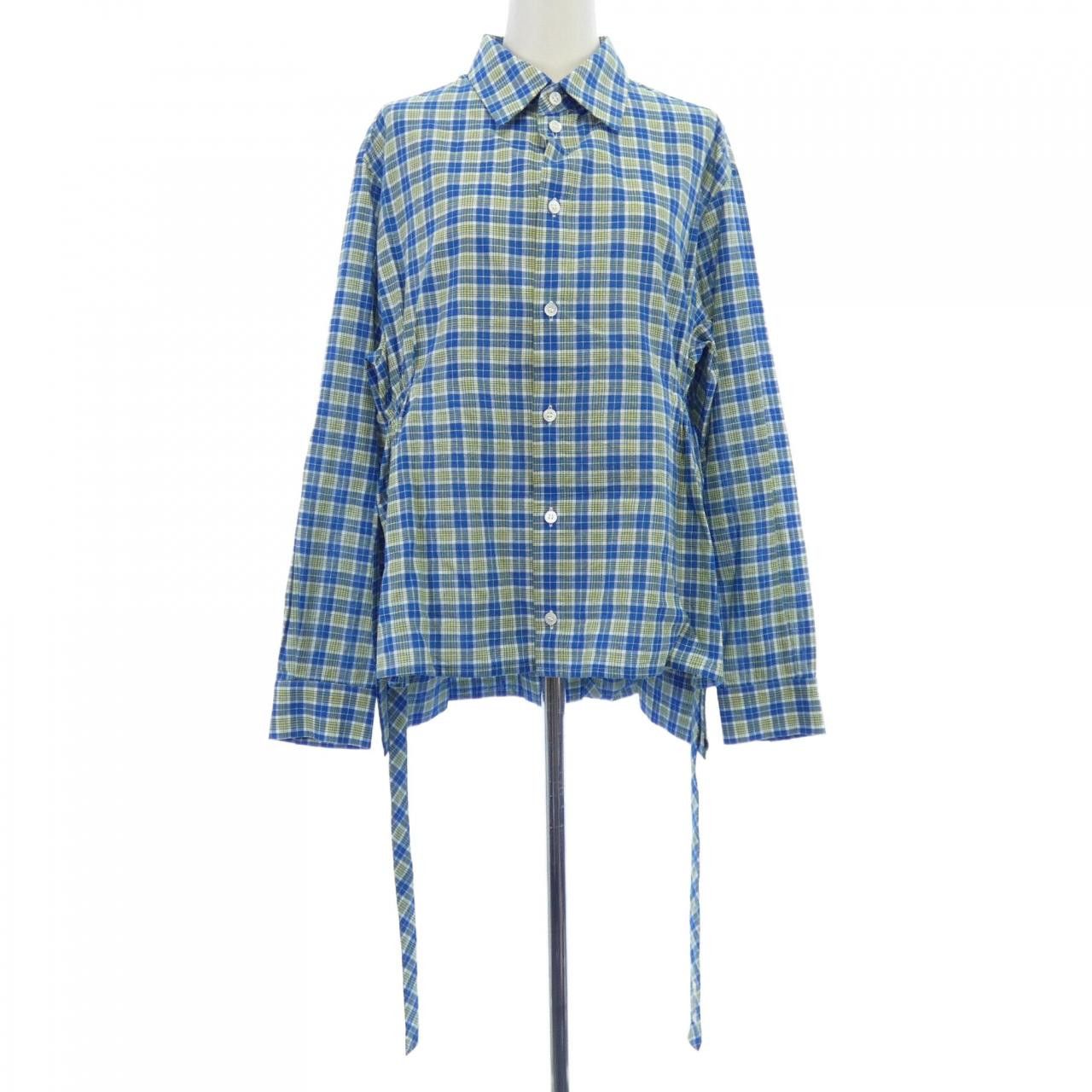 Other Yoji Yamamoto Yohji Yamamoto Cotton Shirt Textile Dress Shirt FQ-B52-009 DUTY FREE for USA Size ONE SIZE - 1 Thumbnail