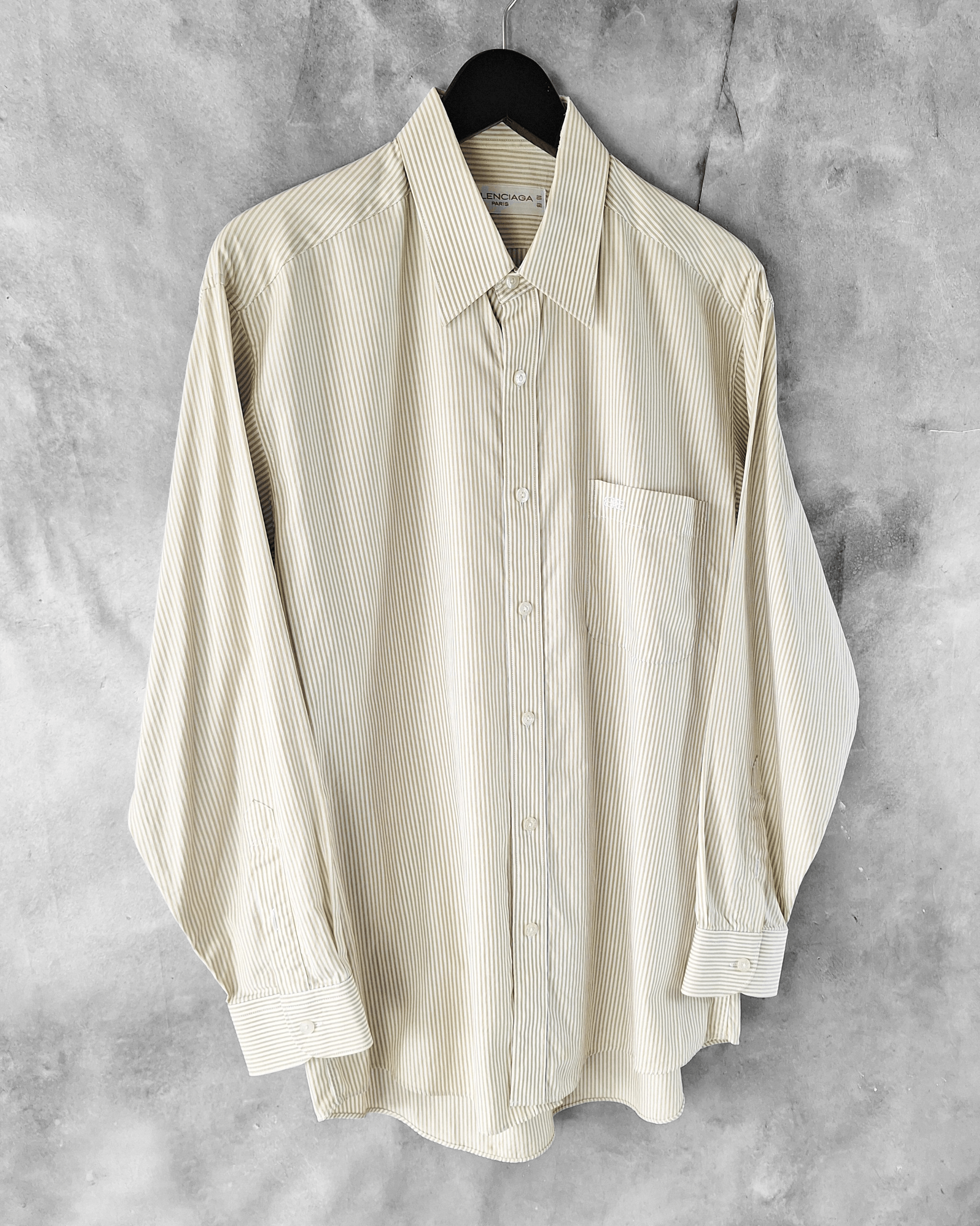 Balenciaga Vintage Balenciaga Shirt Size US L / EU 52-54 / 3 - 4 Thumbnail